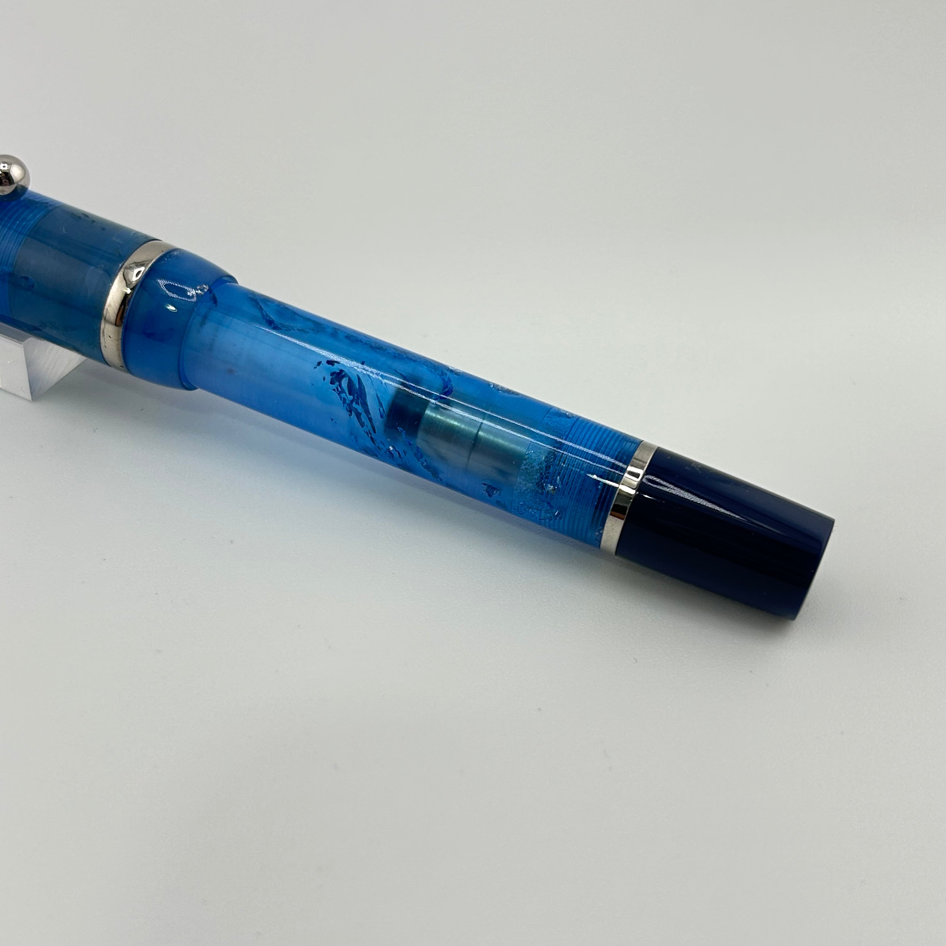 Molteni Pen Blue Azzuro  Demonstrator - Fountain Pen
