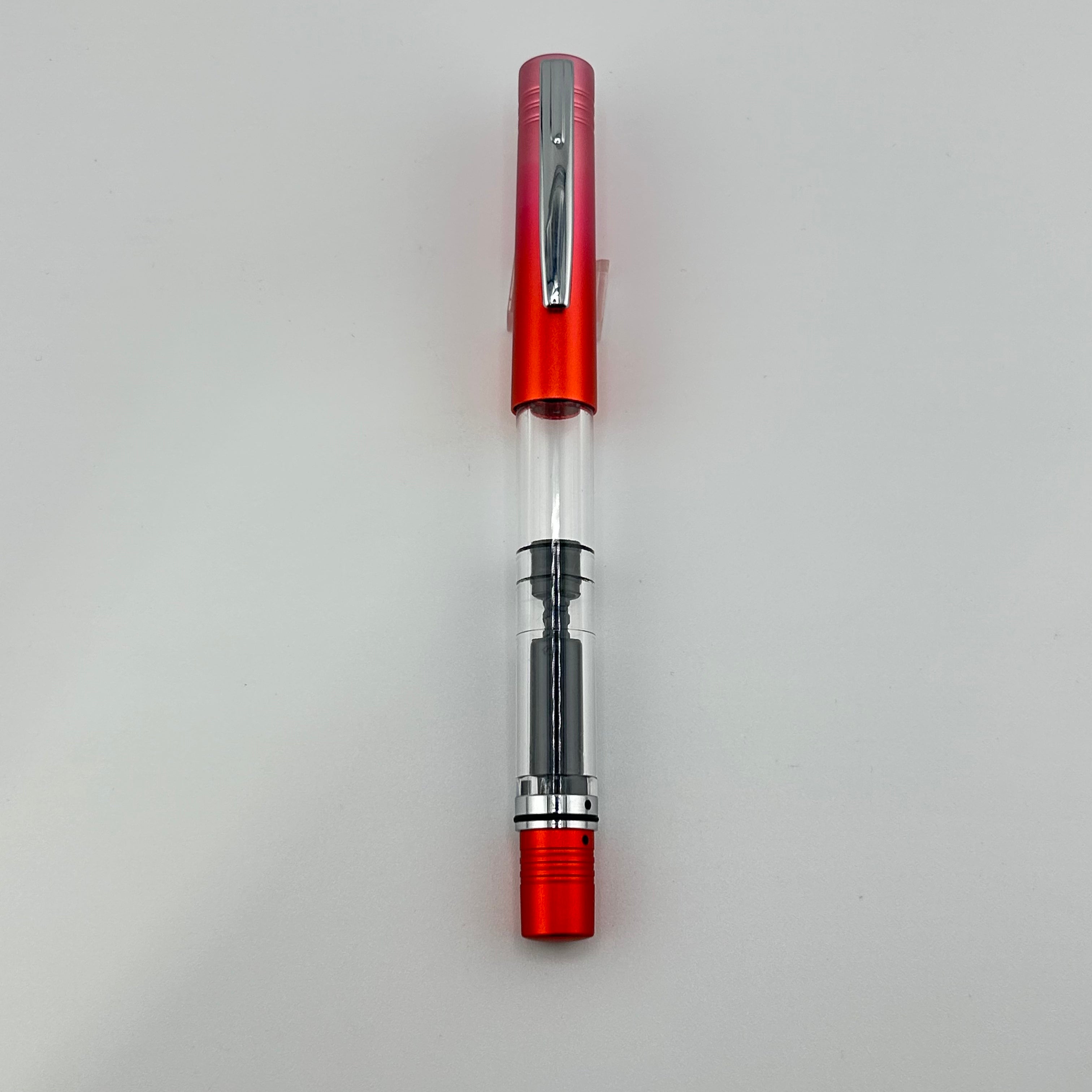 Monteverde MP1 Demo Pink/red cap  limited edition 0700/1999 - Fountain Pen