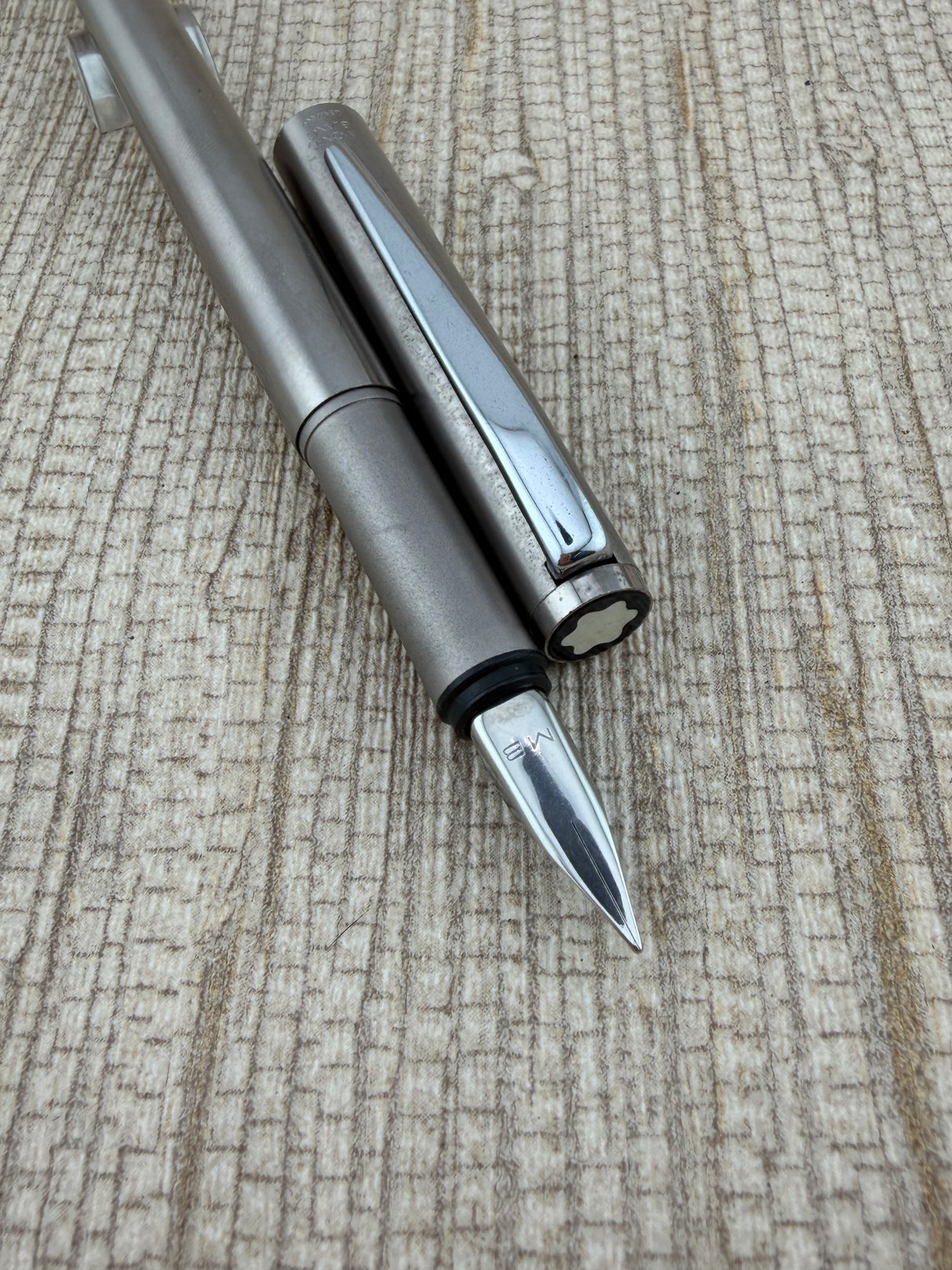 Montblanc Noblesse Brushed Steel - Fountain Pen