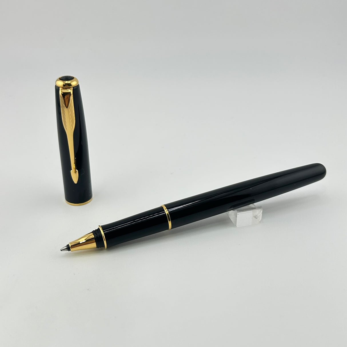 Parker Sonnet Made in France Black Lacquer - Roller Ball