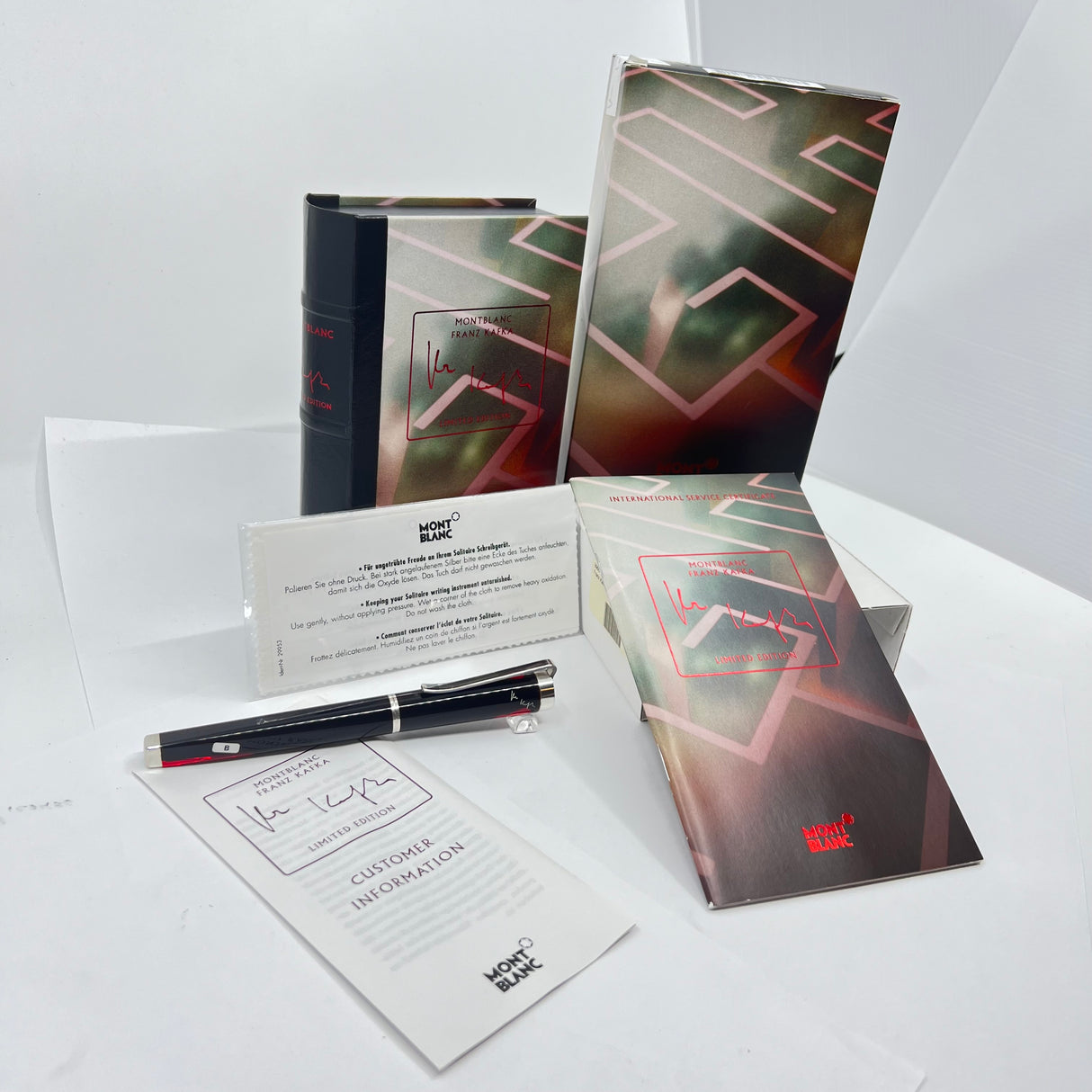 Montblanc Franz Kafka Writer Series Ltd. Ed. Fountain Pen