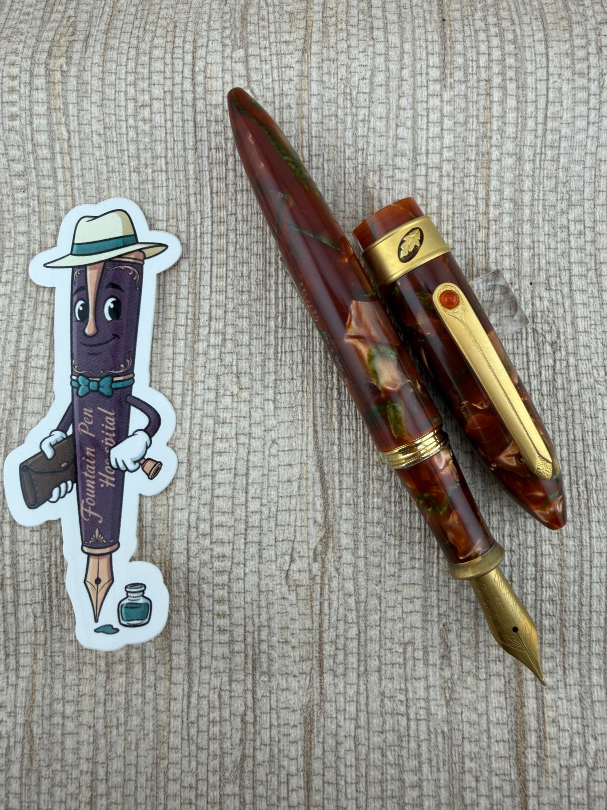 Stipula Model T-Piazza With T-Flex Nib Limited Edition 027/193 - Fountain Pen