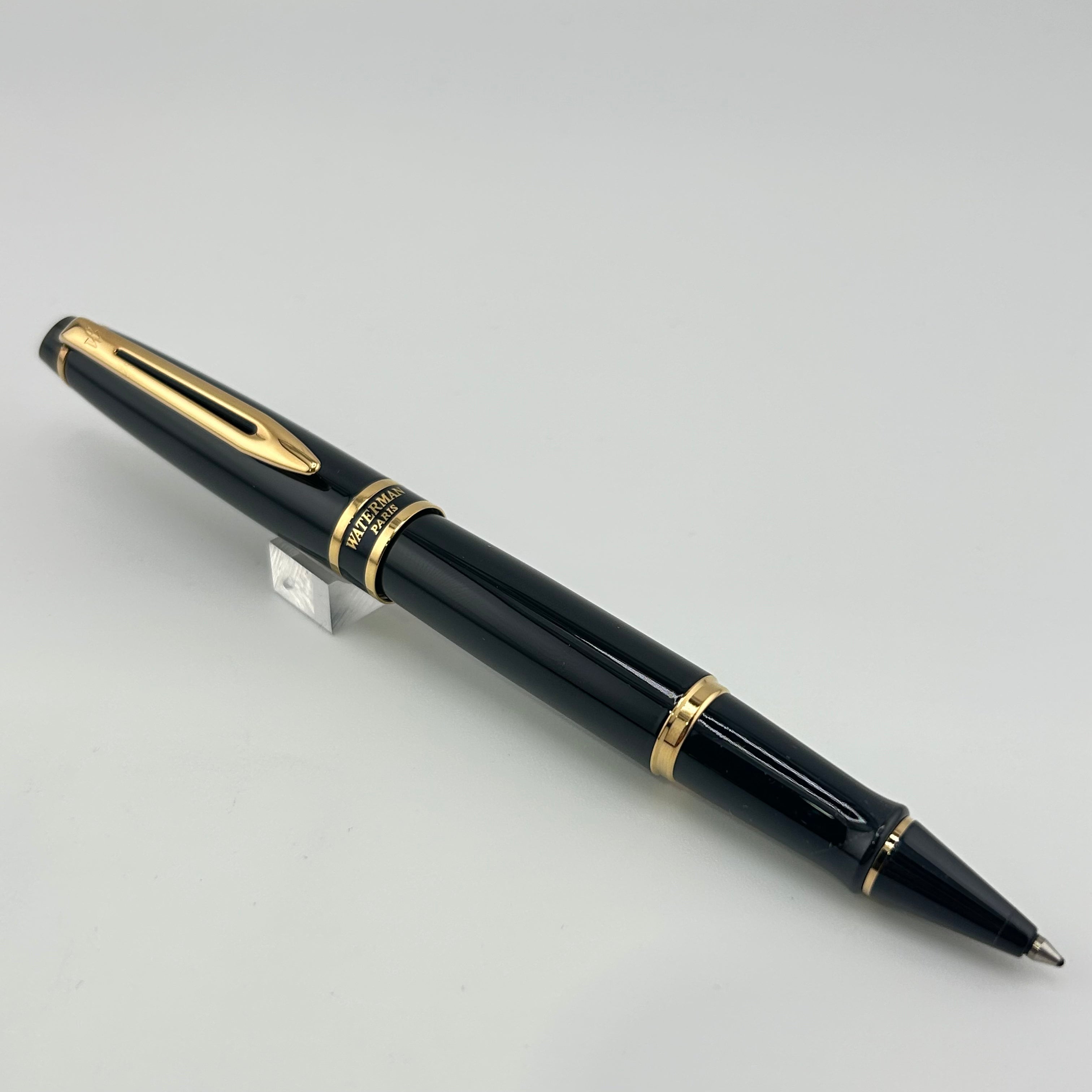 Waterman Expert Set Black Roller + Ball Pen