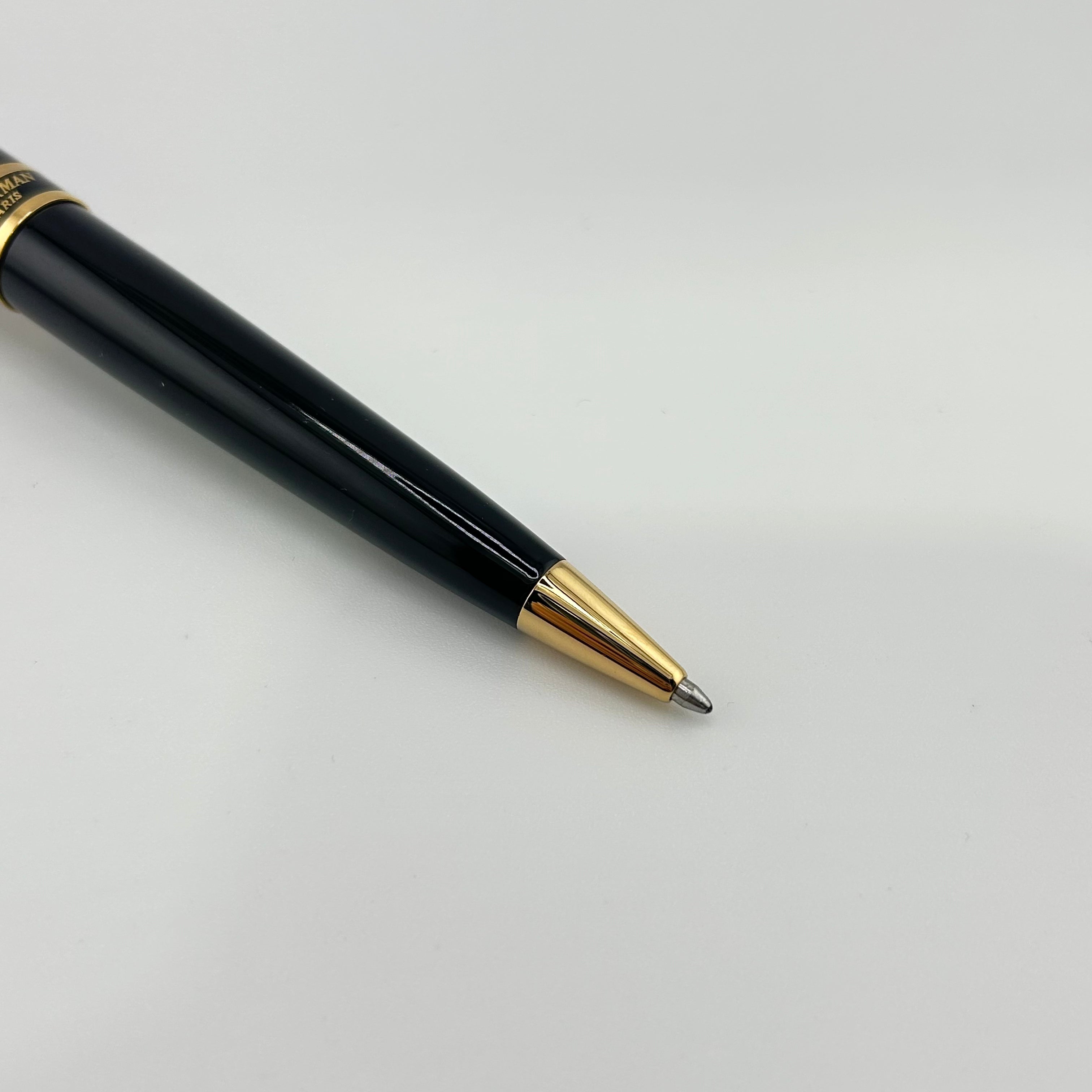 Waterman Expert Set Black Roller + Ball Pen