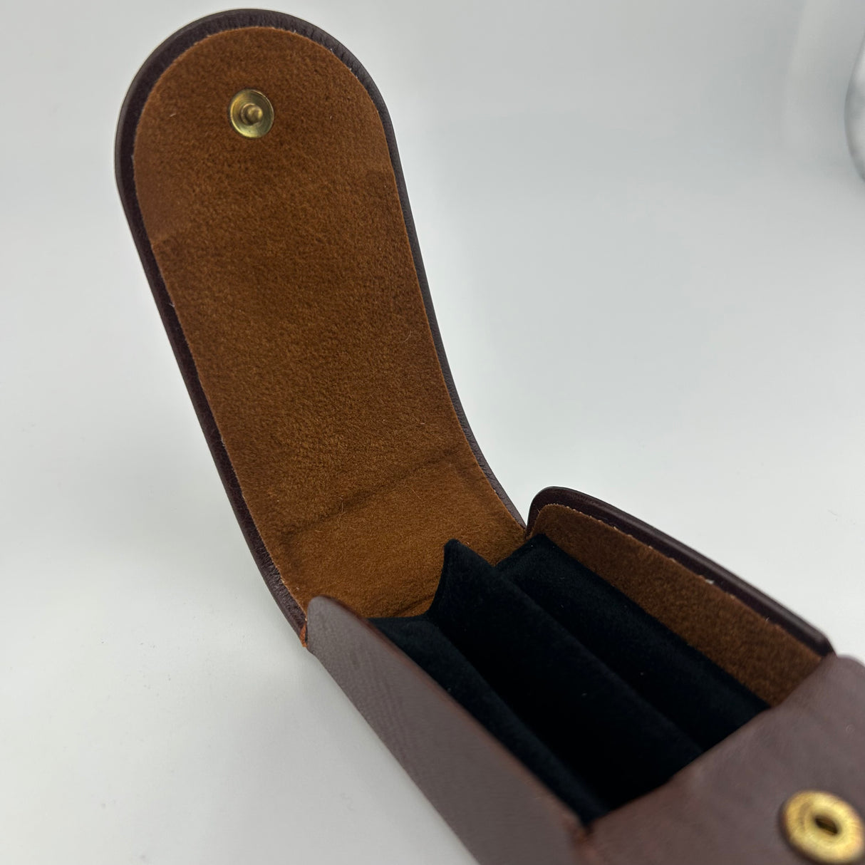 Omas Soft Leather Pen Pouches for 2 pens - Made in Italy