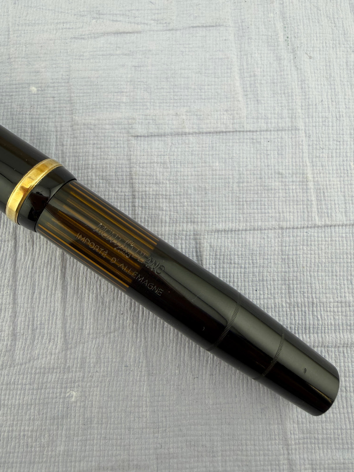 Montblanc Meisterstuck 138 Long Window Piston Filler French "Montblanc Importe Allemagne" - Fountain Pen