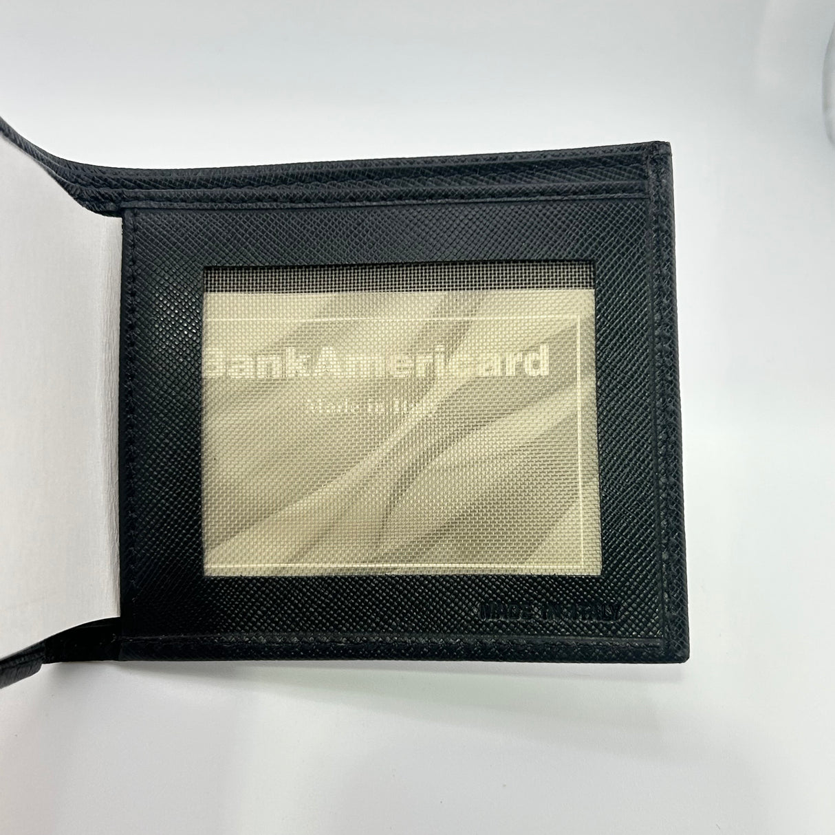 Omas Wallet business Card Holder   - Made in Italy