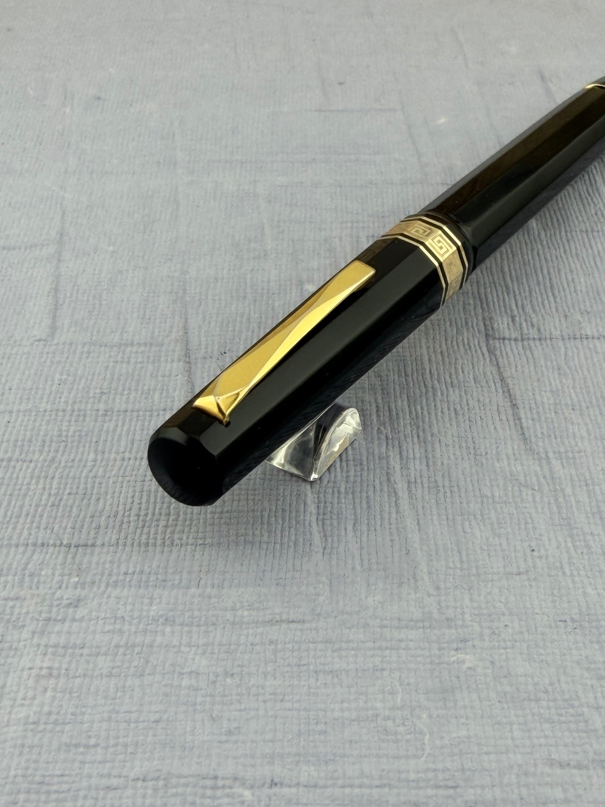 Omas Milord Black Circa 1970 Super Flex Nib *Extra Lucens* - Fountain Pen