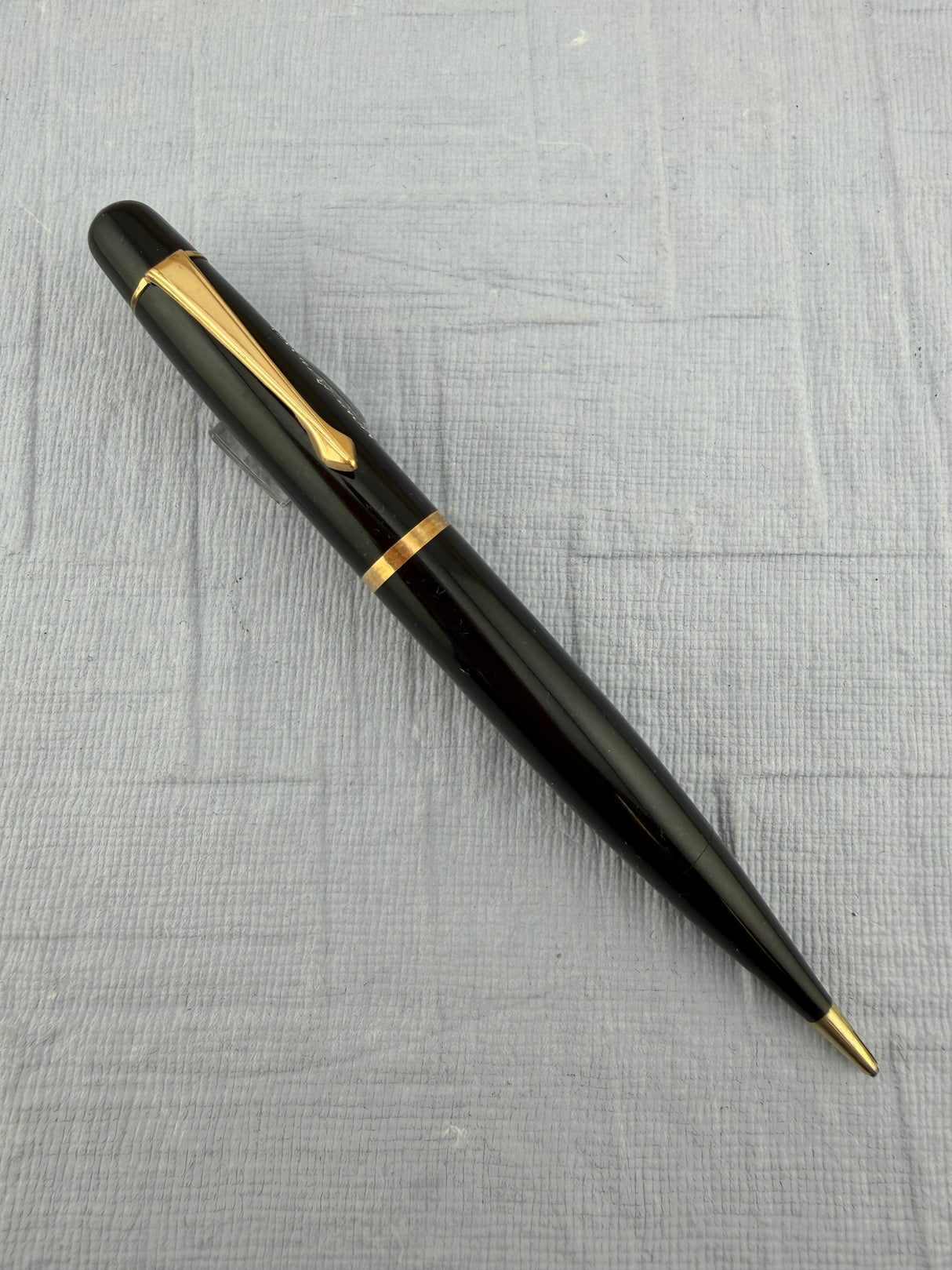 Montblanc 24 Black Hard Rubber Circa 1940 Repeater - Mechanical Pencil