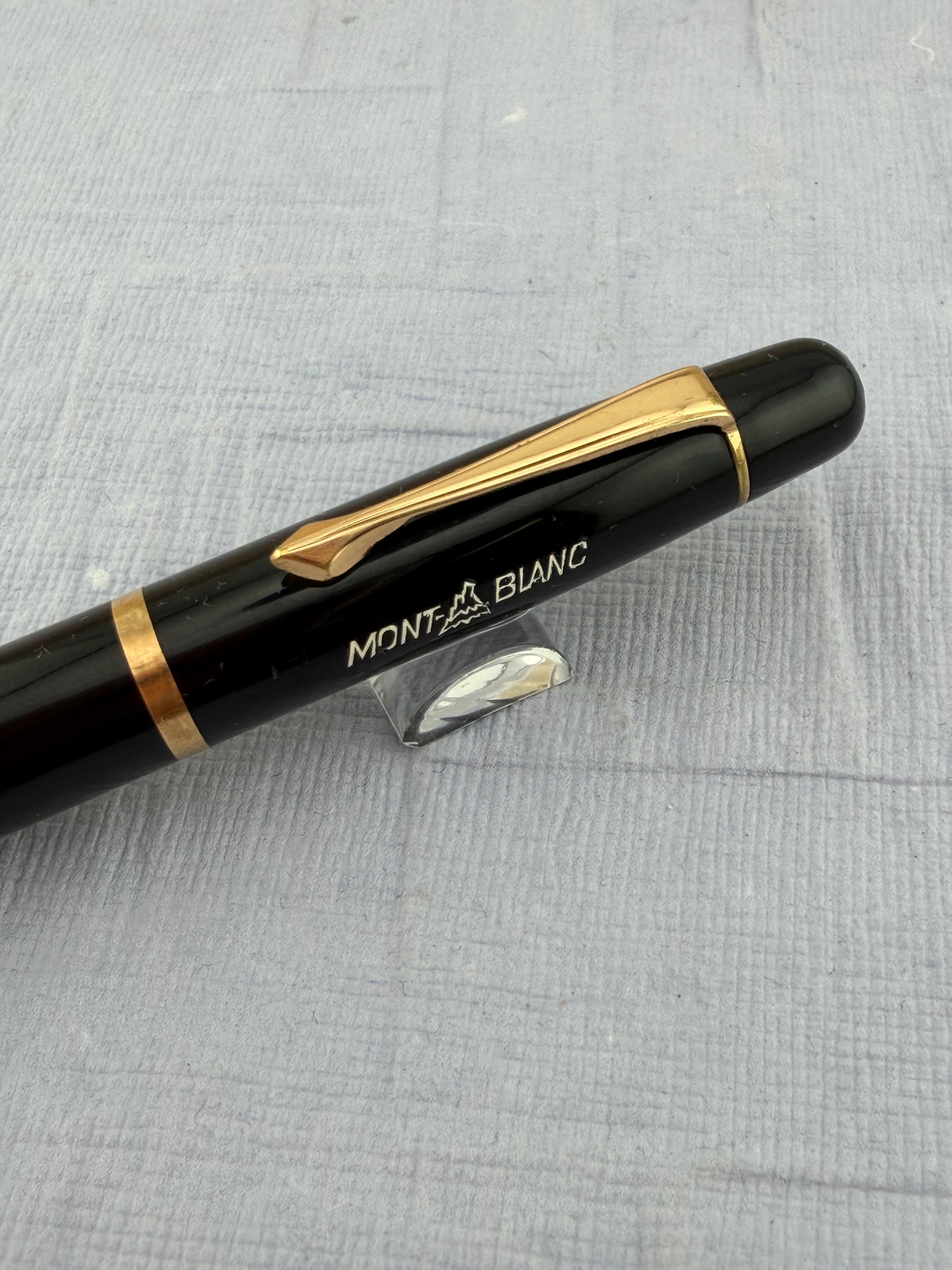 Montblanc 24 Black Hard Rubber Circa 1940 Repeater - Mechanical Pencil