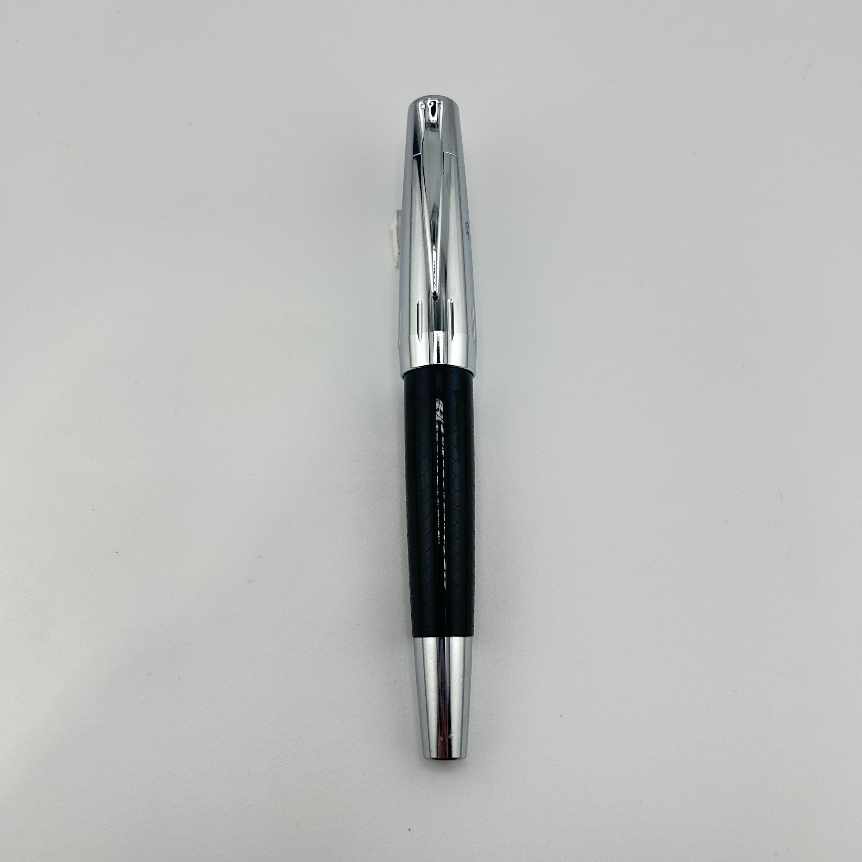 Faber Castell E-motion Black and Chrome - Roller Ball