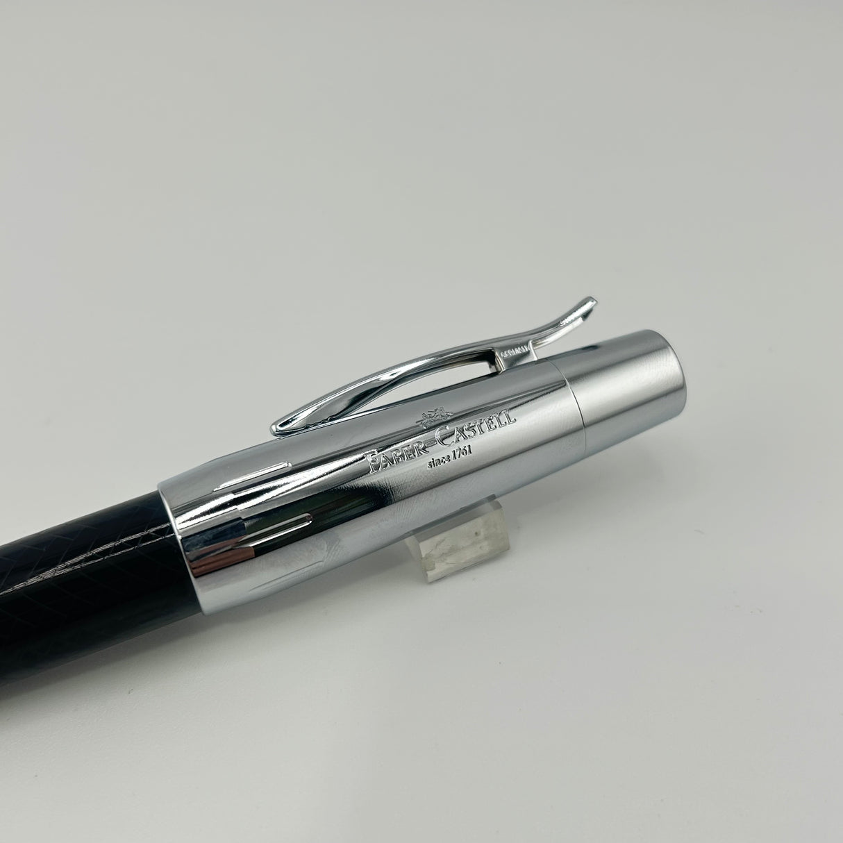 Faber Castell E-motion Black and Chrome - Roller Ball