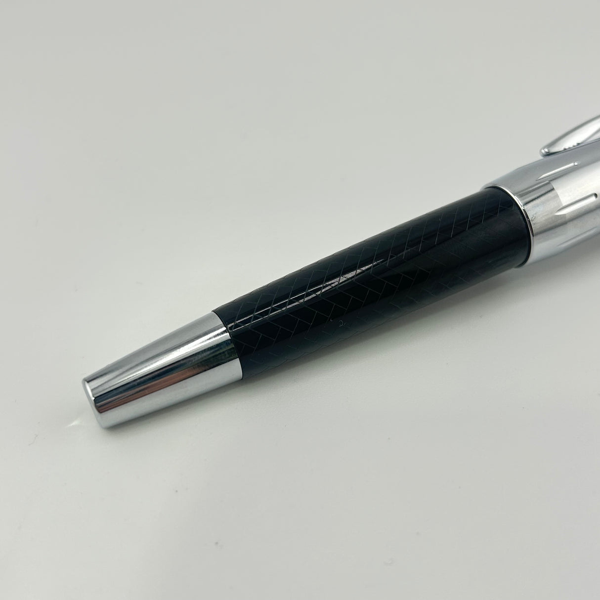 Faber Castell E-motion Black and Chrome - Roller Ball
