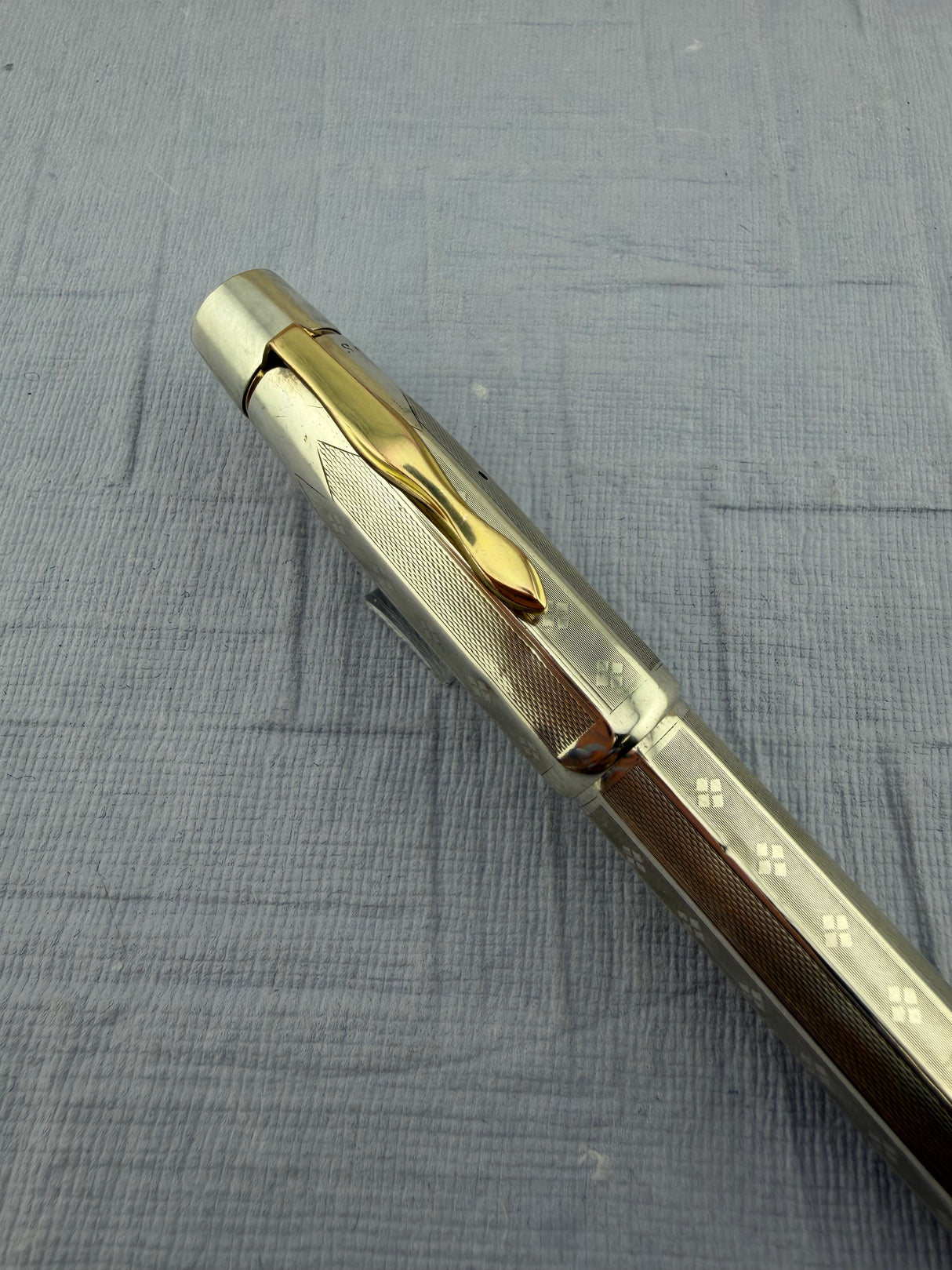 Montblanc 134 Custom Jeweler Silver Overlays - Fountain Pen