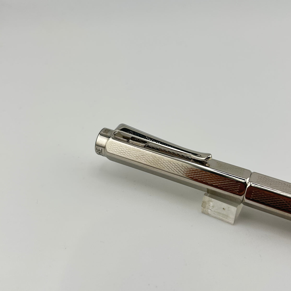 Caran D'ache Ecridor Chrome mid size " Clou de Paris " - Roller Ball