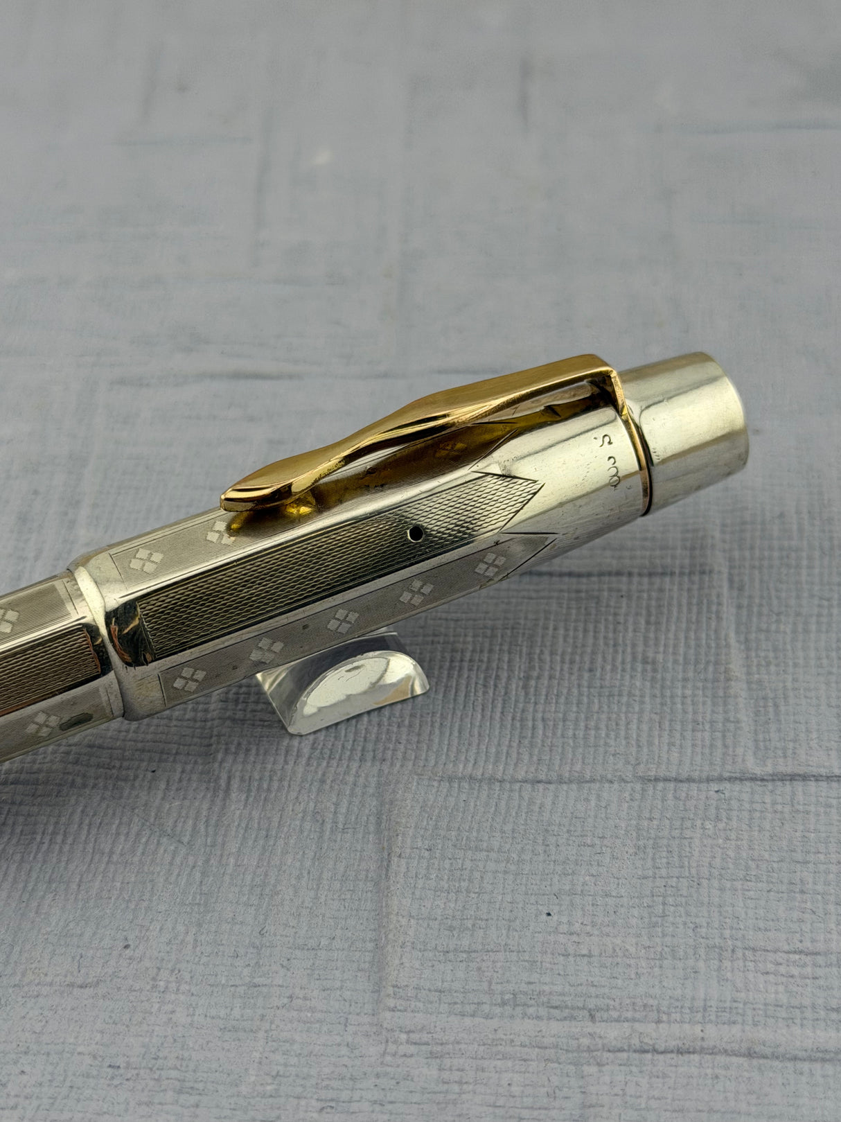 Montblanc 134 Custom Jeweler Silver Overlays - Fountain Pen
