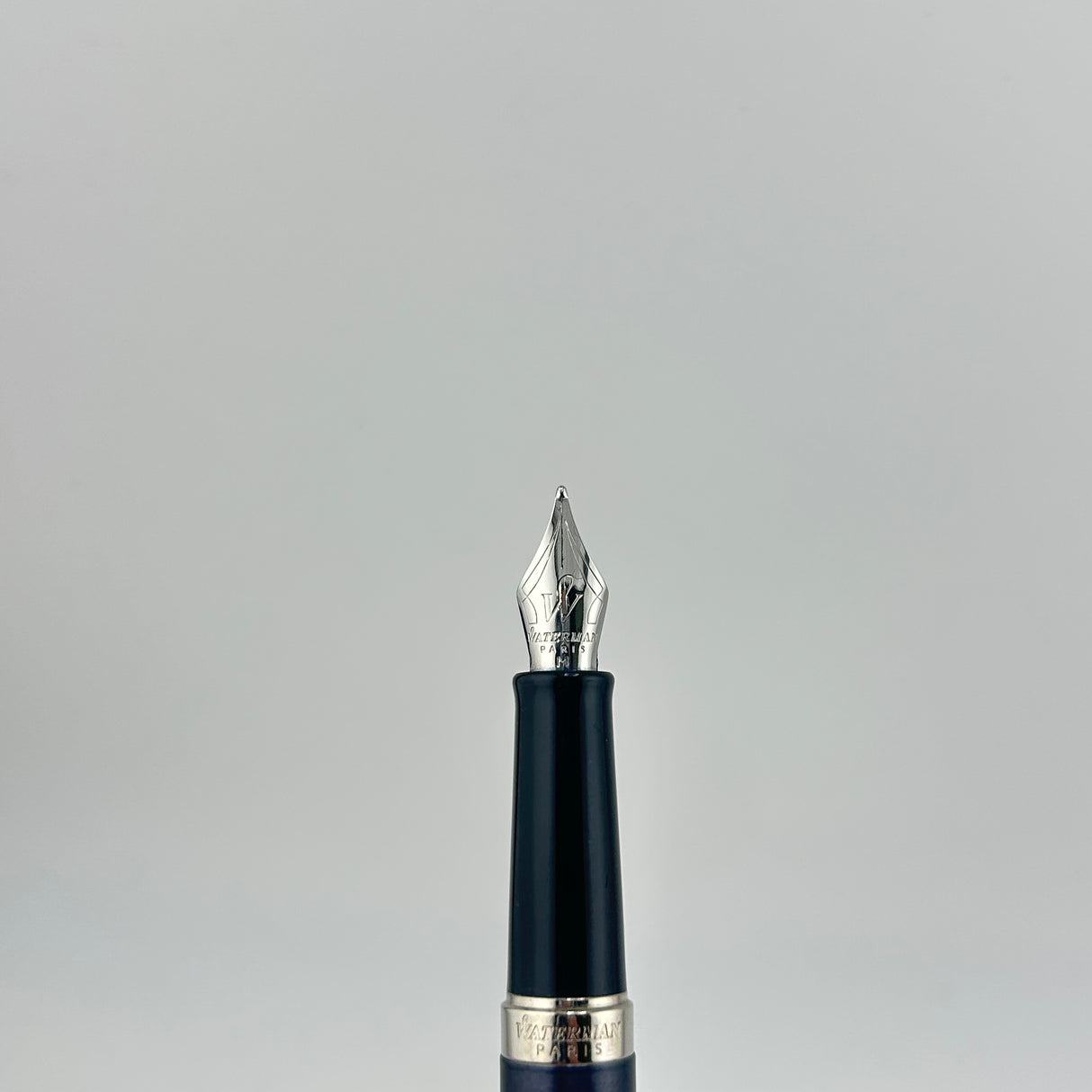 Waterman Hemisphere Blue Navy and Chrome chased cap - Fountain Pen