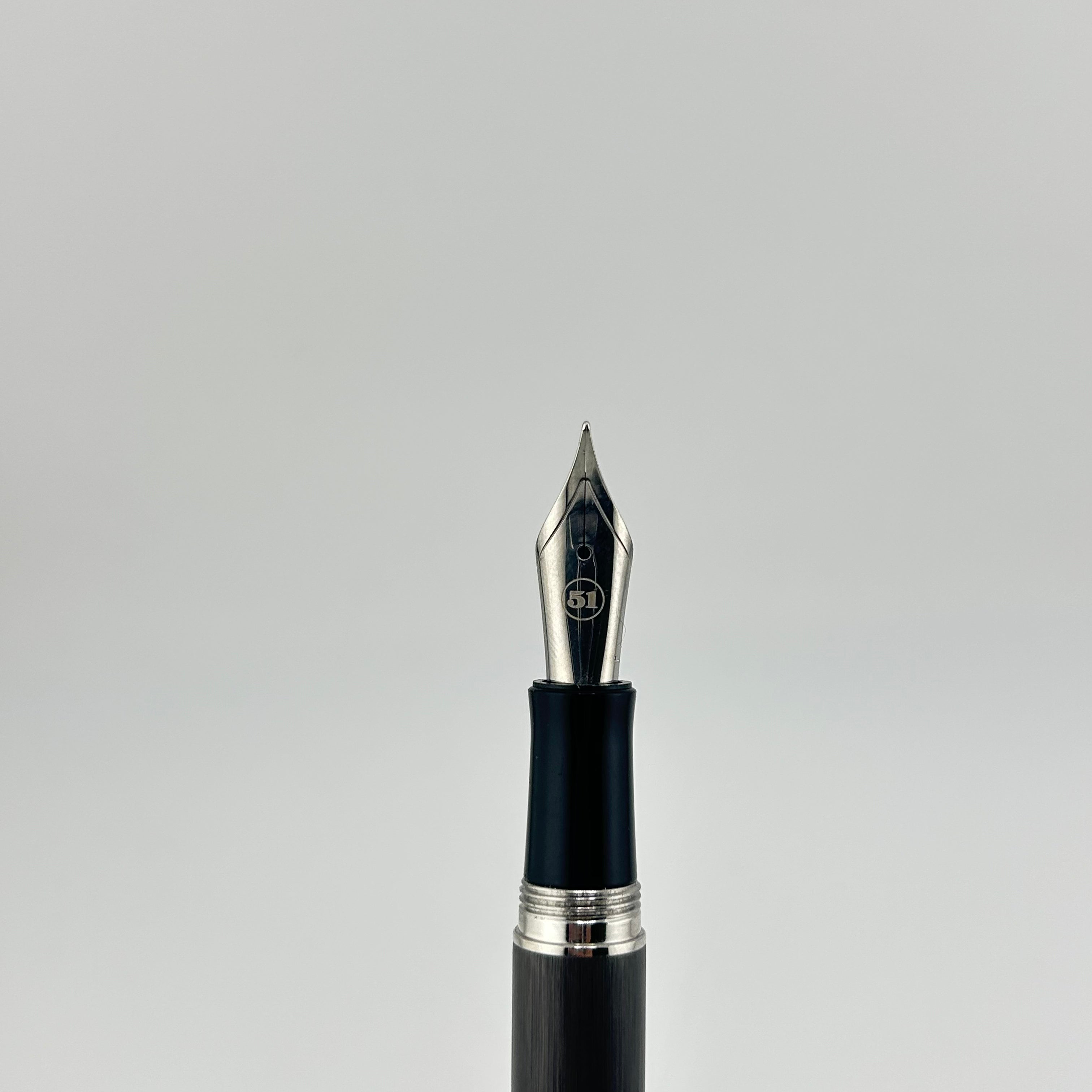 Retro 51 Tornado Black Ebony wood - Fountain Pen