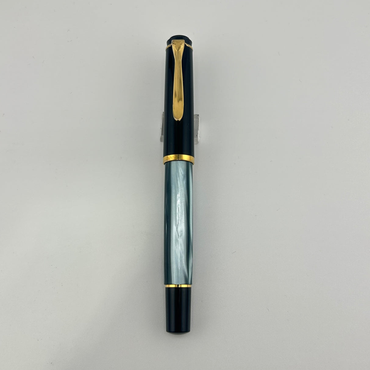 Pelikan M200 Grey  Marble/ Black Cap  - Fountain Pen