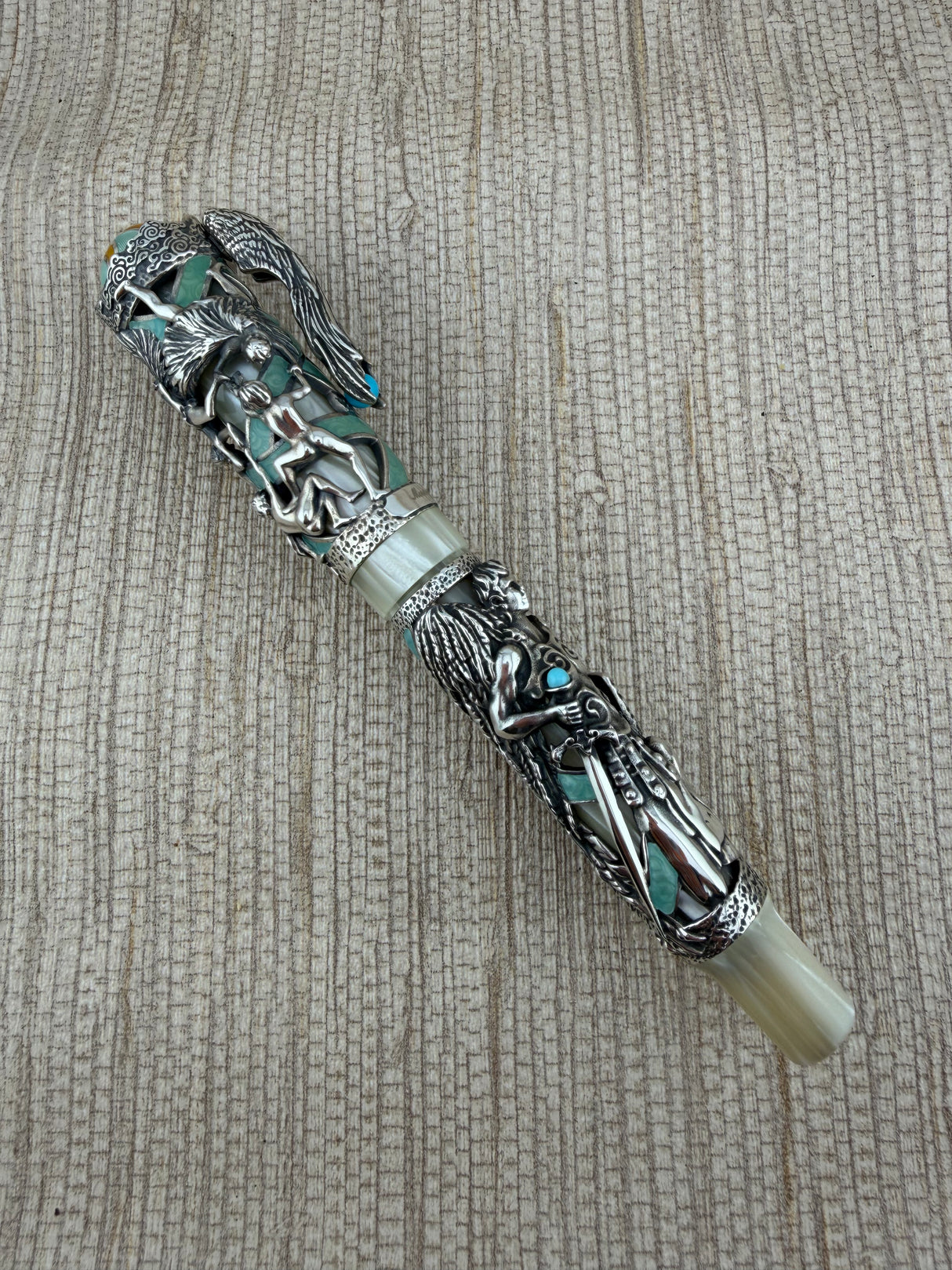 Montegrappa My Guardian Angel Limited Edition Fountain Pen - Medium 18kt Gold Nib (Circa 2014)