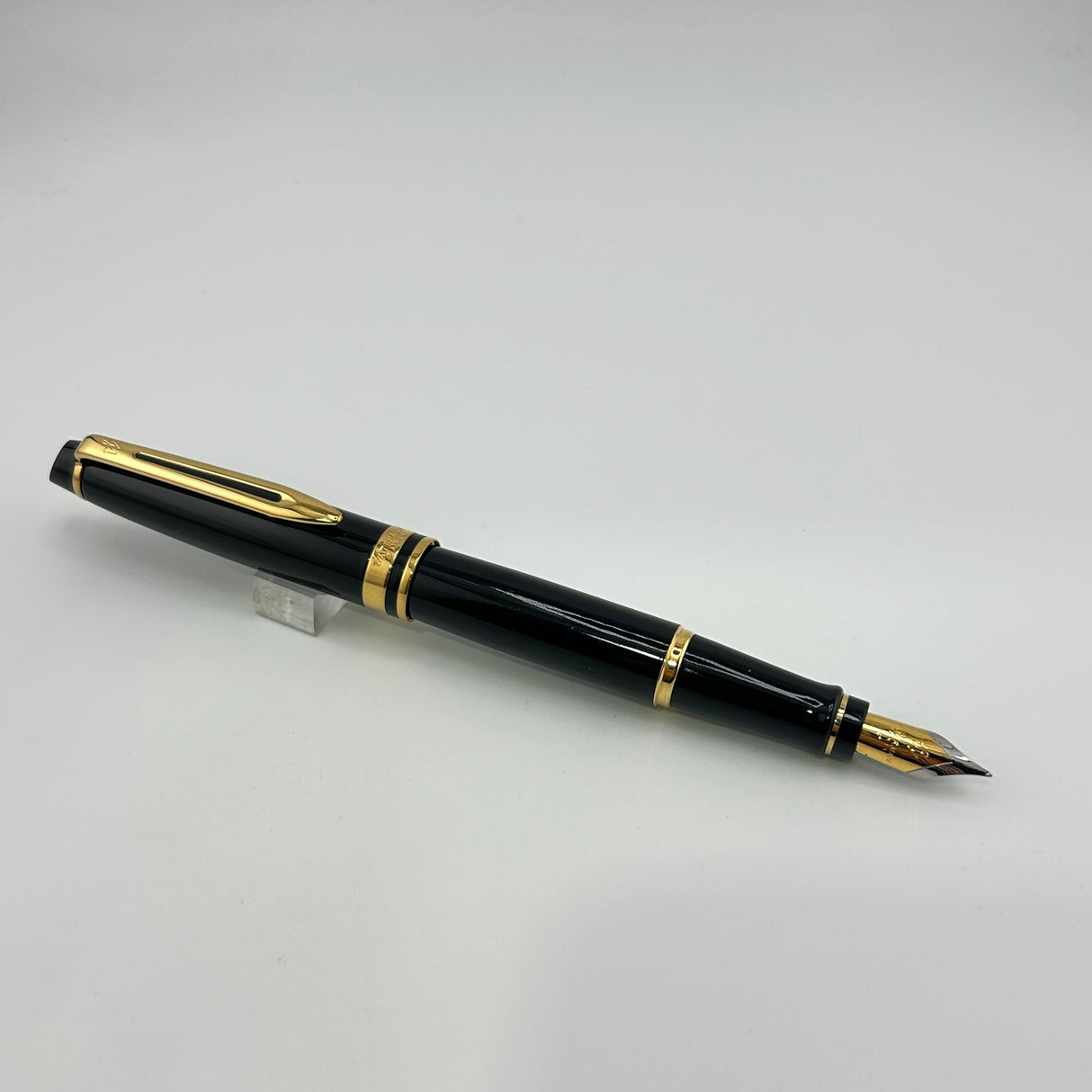Waterman Expert Black Metal lacquer - Fountain Pen