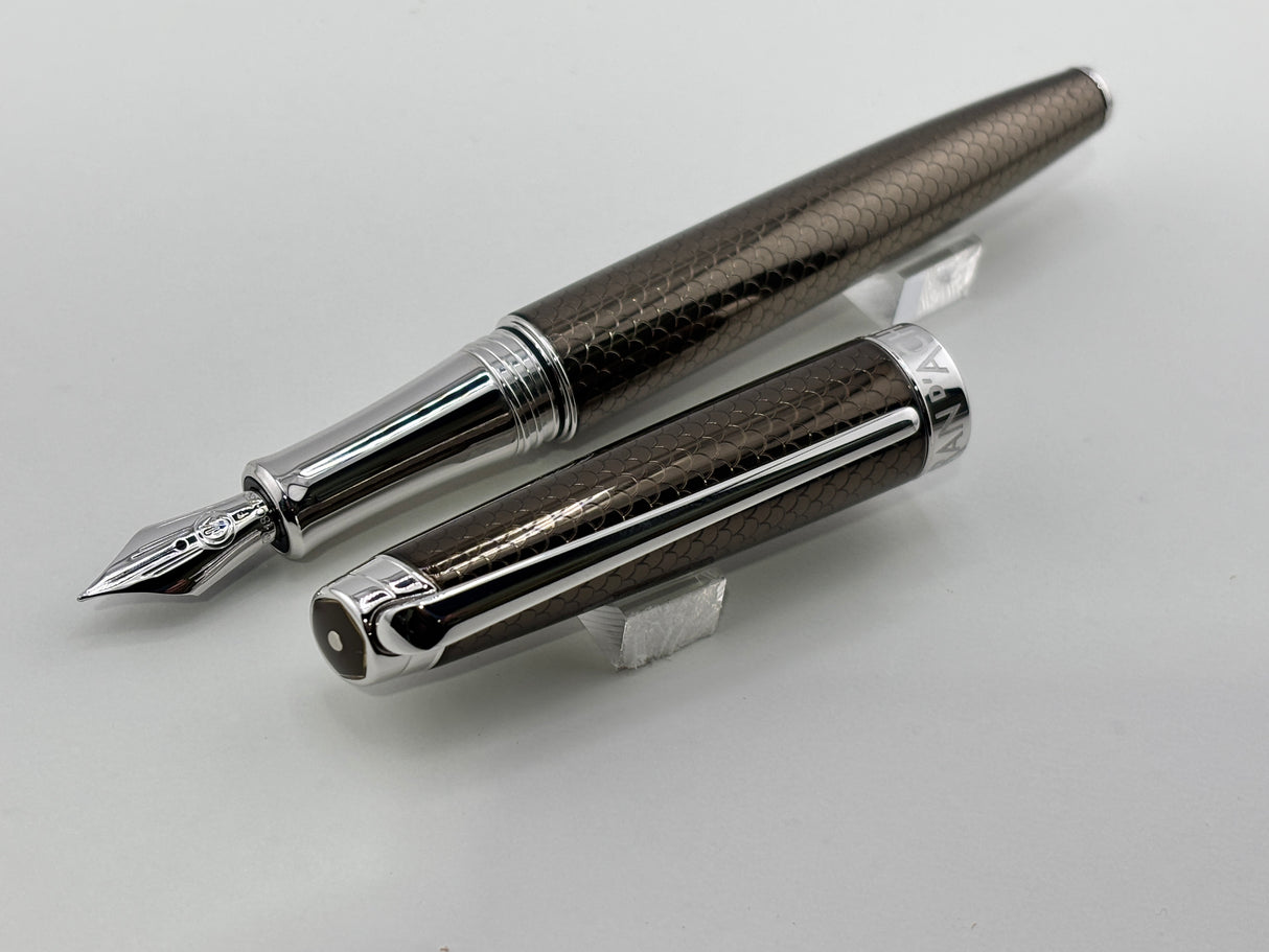 Caran D ache Leman Caviar grey - Fountain Pen