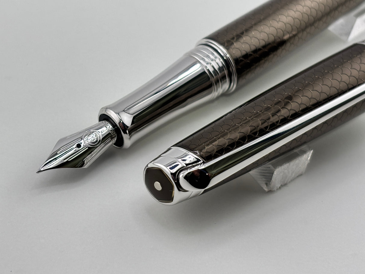 Caran D ache Leman Caviar grey - Fountain Pen