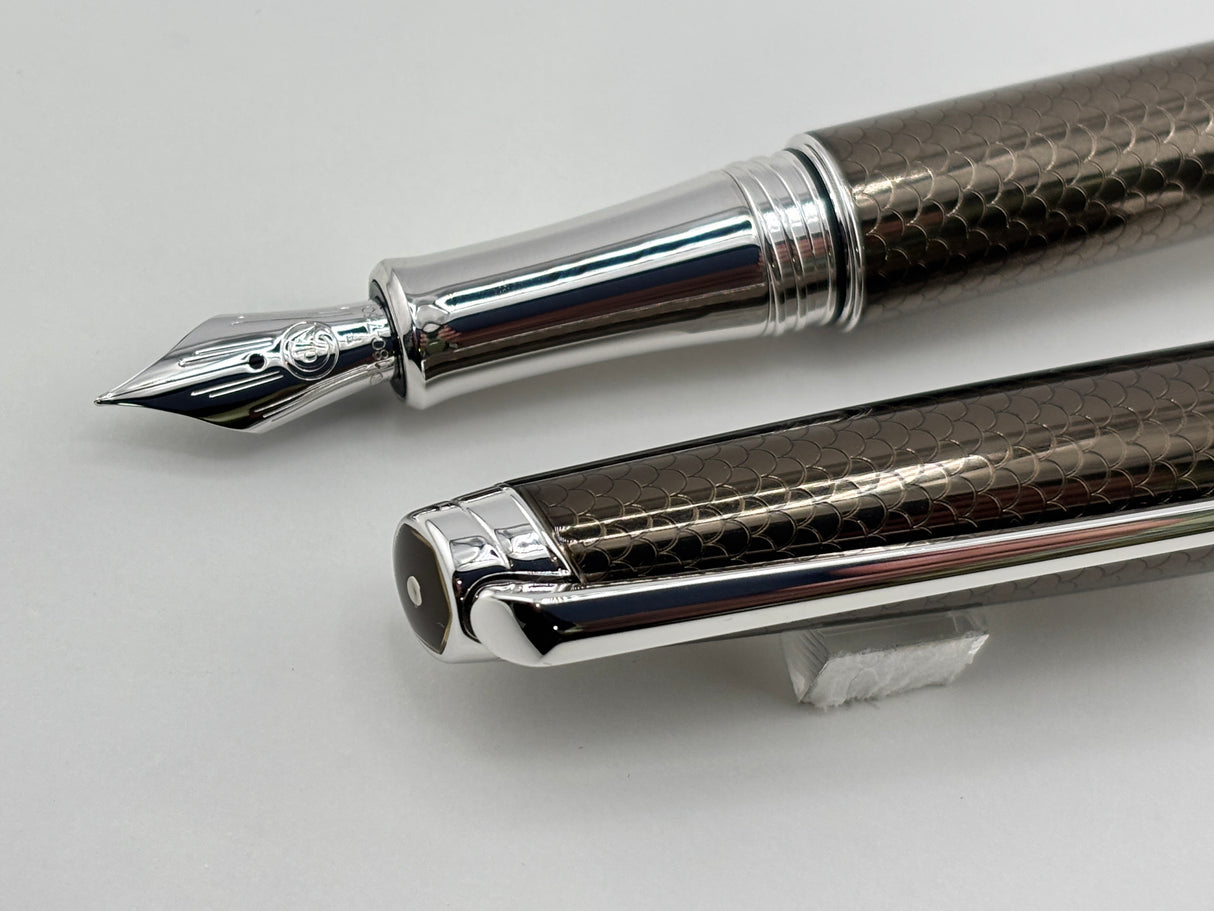Caran D ache Leman Caviar grey - Fountain Pen
