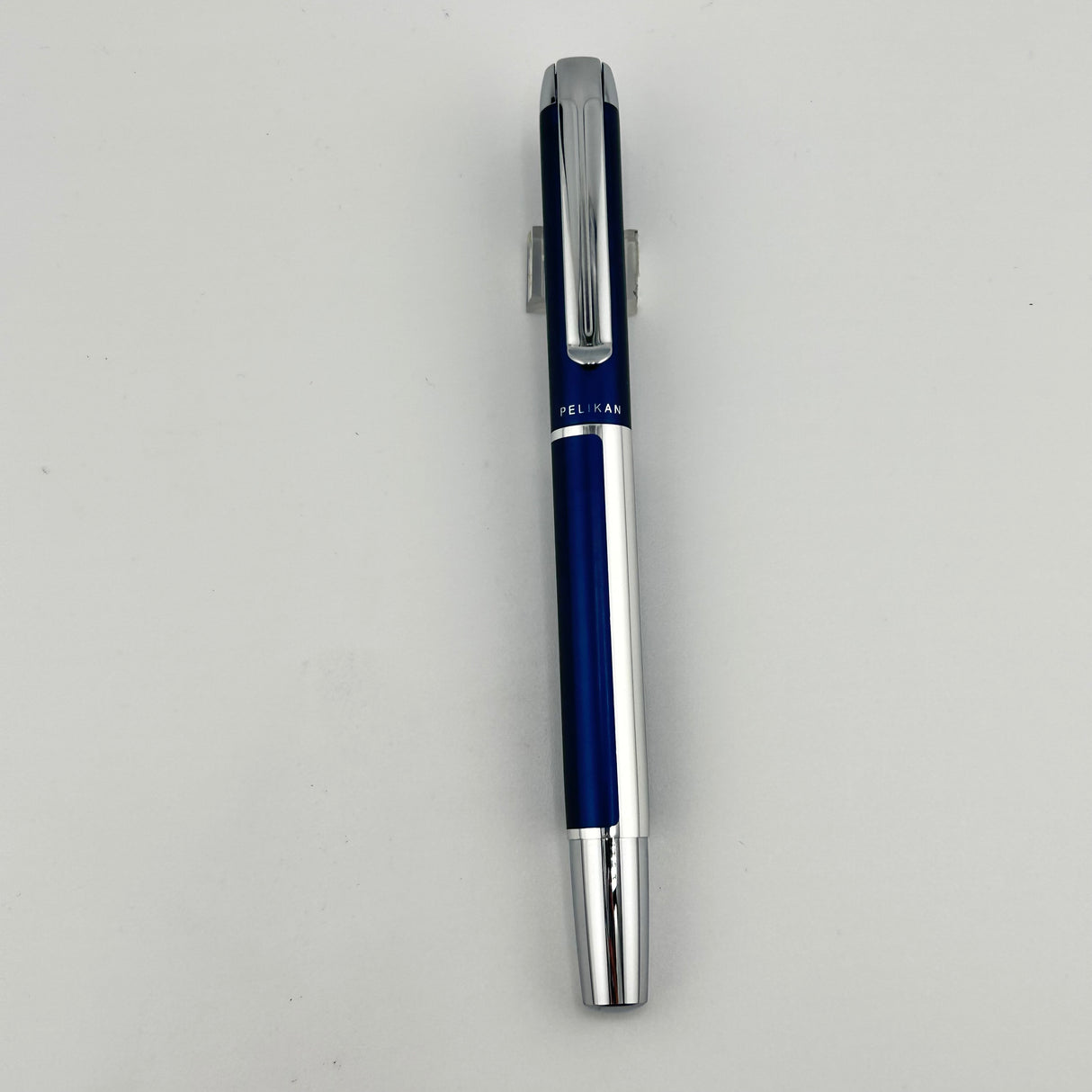 Pelikan Blue and Chrome Fountain Pen