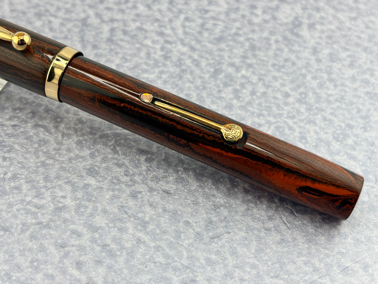 Waterman # 56 Woodgrain Ebonite (Hard Rubber) Fountain Pen