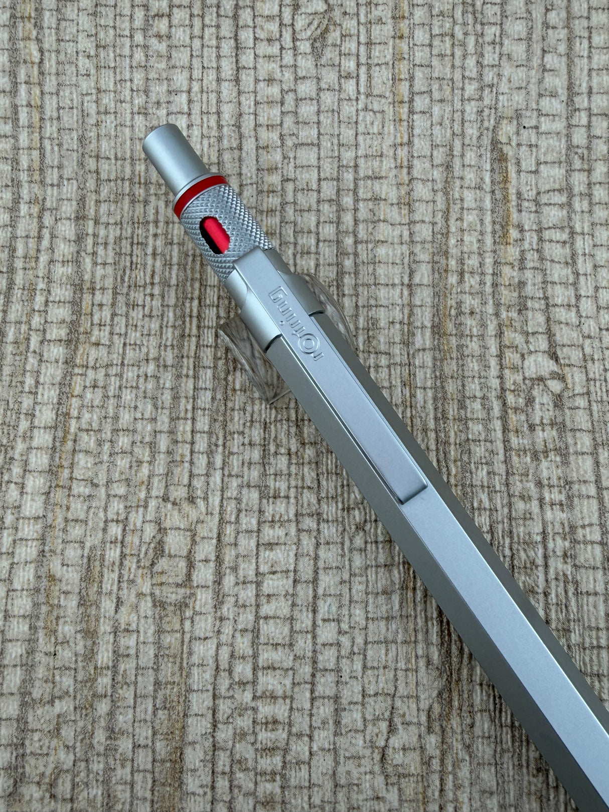 Rotring Silver 600 Hexagonal - Ballpoint Pen