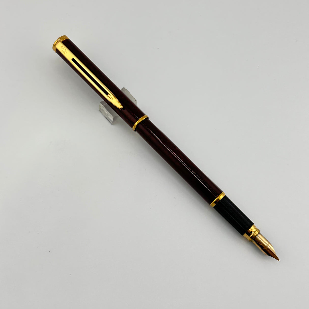 Waterman Gentleman Black Lacquer Gold nib - Fountain Pen