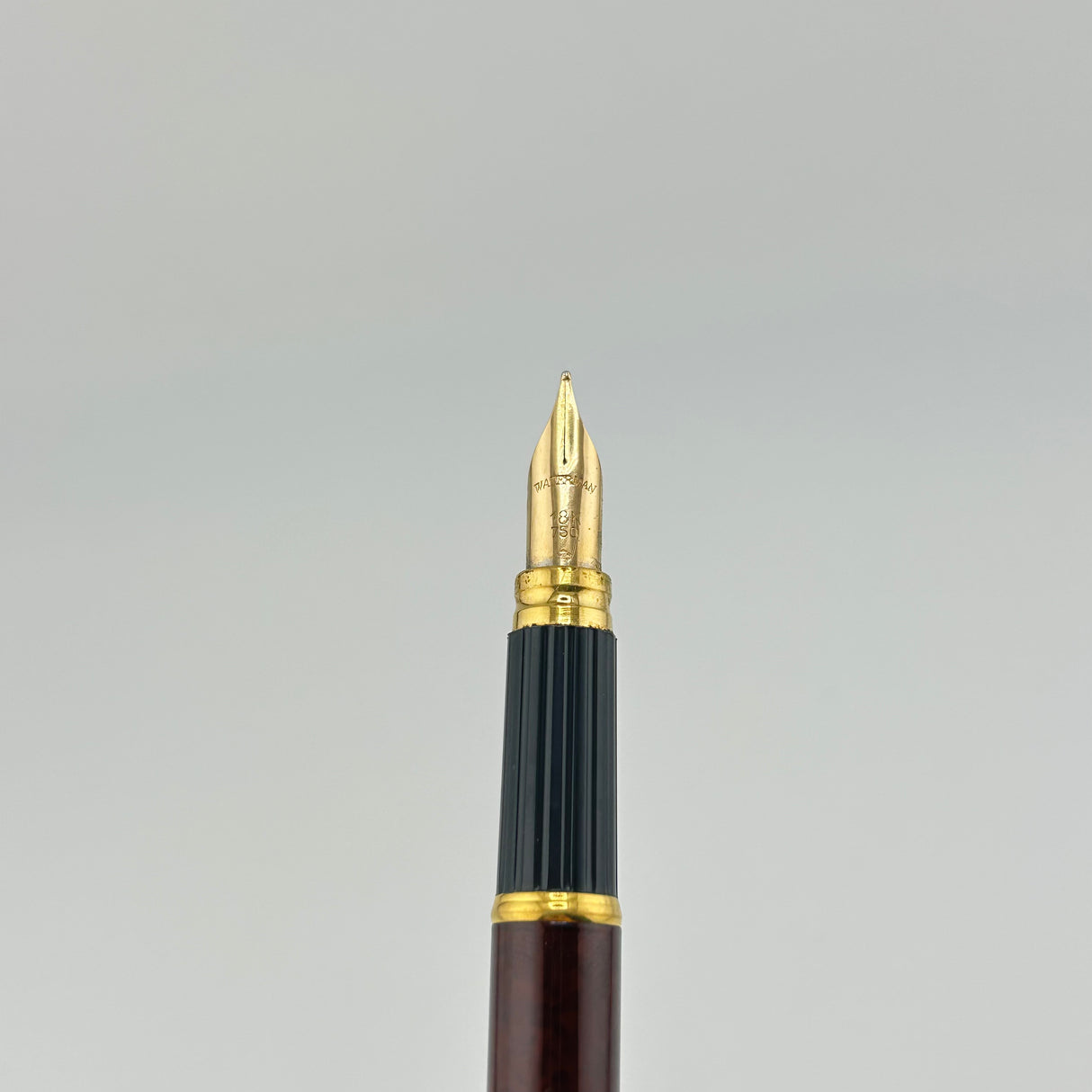 Waterman Gentleman Black Lacquer Gold nib - Fountain Pen