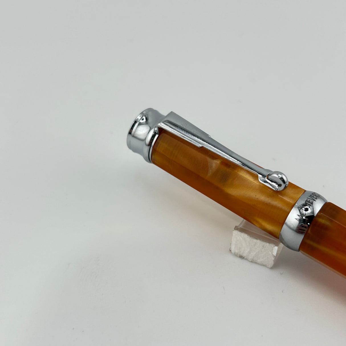 Monteverde Mini faceted Pen Red Swirl - Fountain Pen