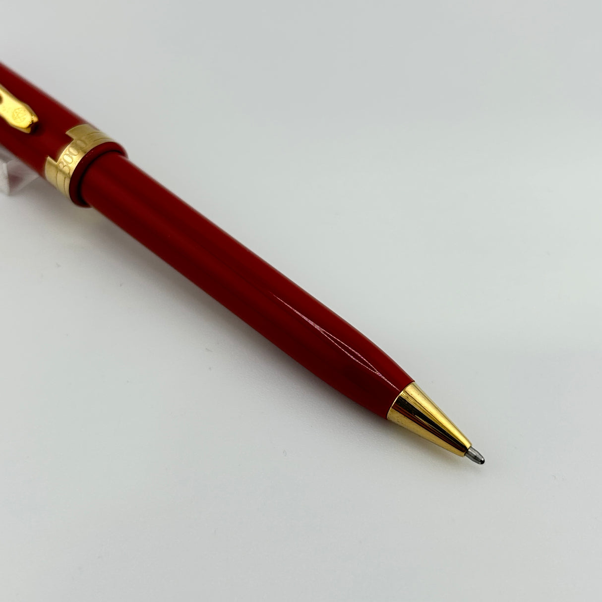 Omas Jerusalem 3000 set Terracotta ( orange ) Roller ball and Ball Pen