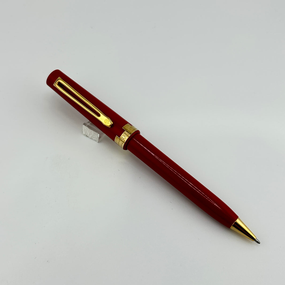 Omas Jerusalem 3000 set Terracotta ( orange ) Roller ball and Ball Pen