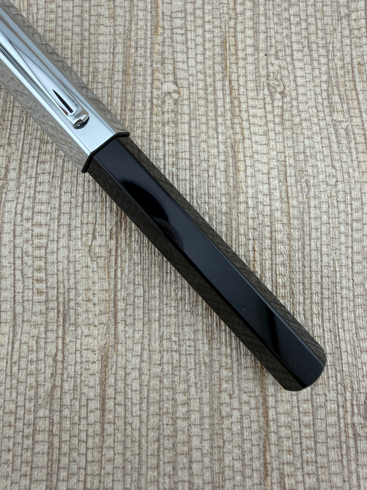 Faber Castell Special Edition Ondoro Black Chrome Cap - Fountain Pen