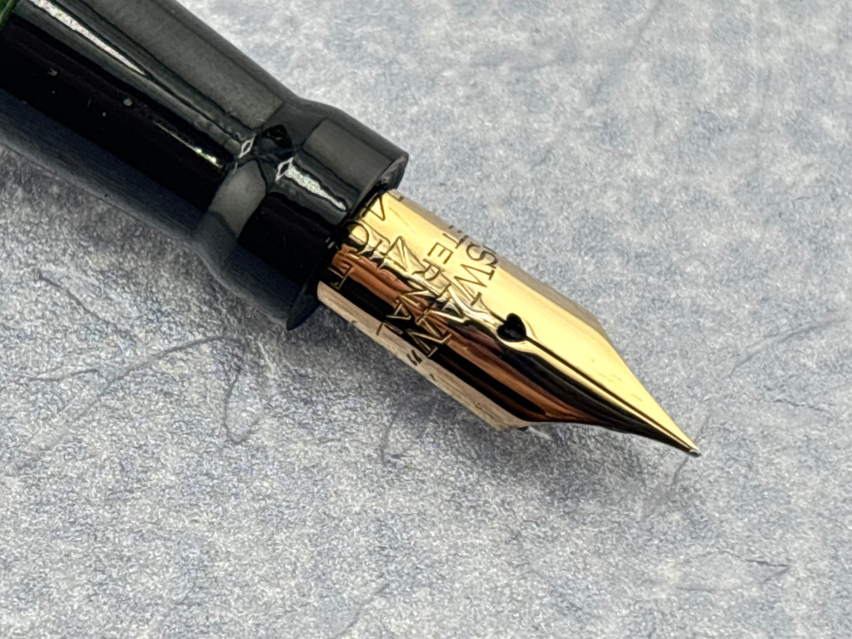 Mabie Todd Swan Pen Eternal Green Jade - Fountain Pen