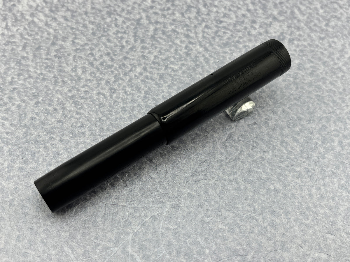 PARKER #26 Black Hard Rubber Ebonite - Fountain Pen