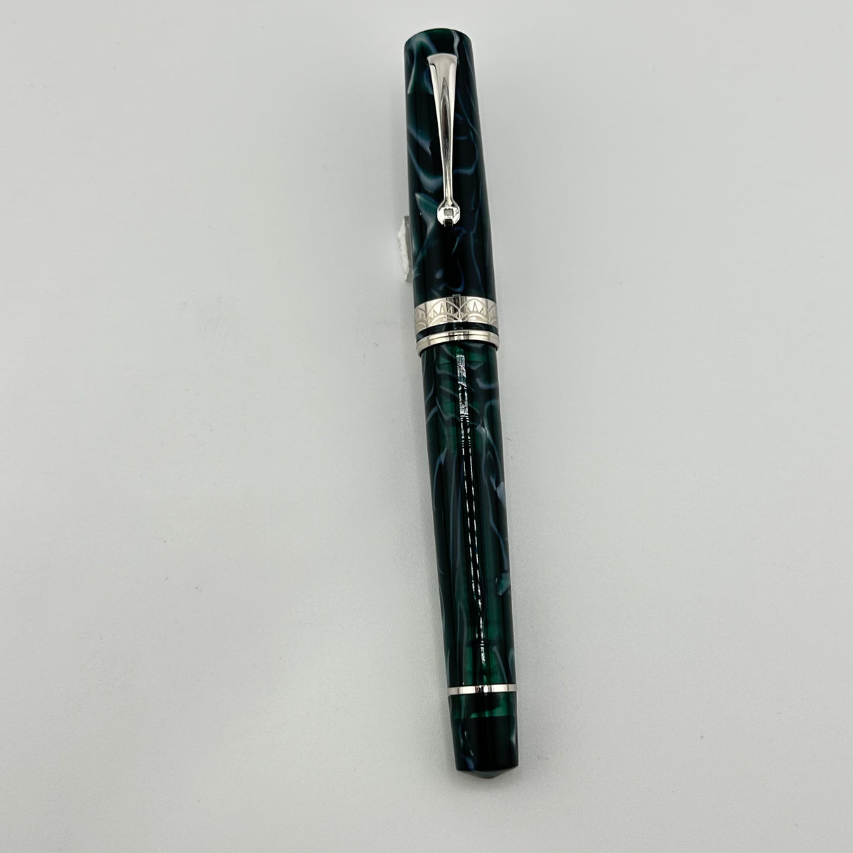 Armando Simoni Club Bologna Medio Green Lagoon Gold Nib 14K - Fountain Pen
