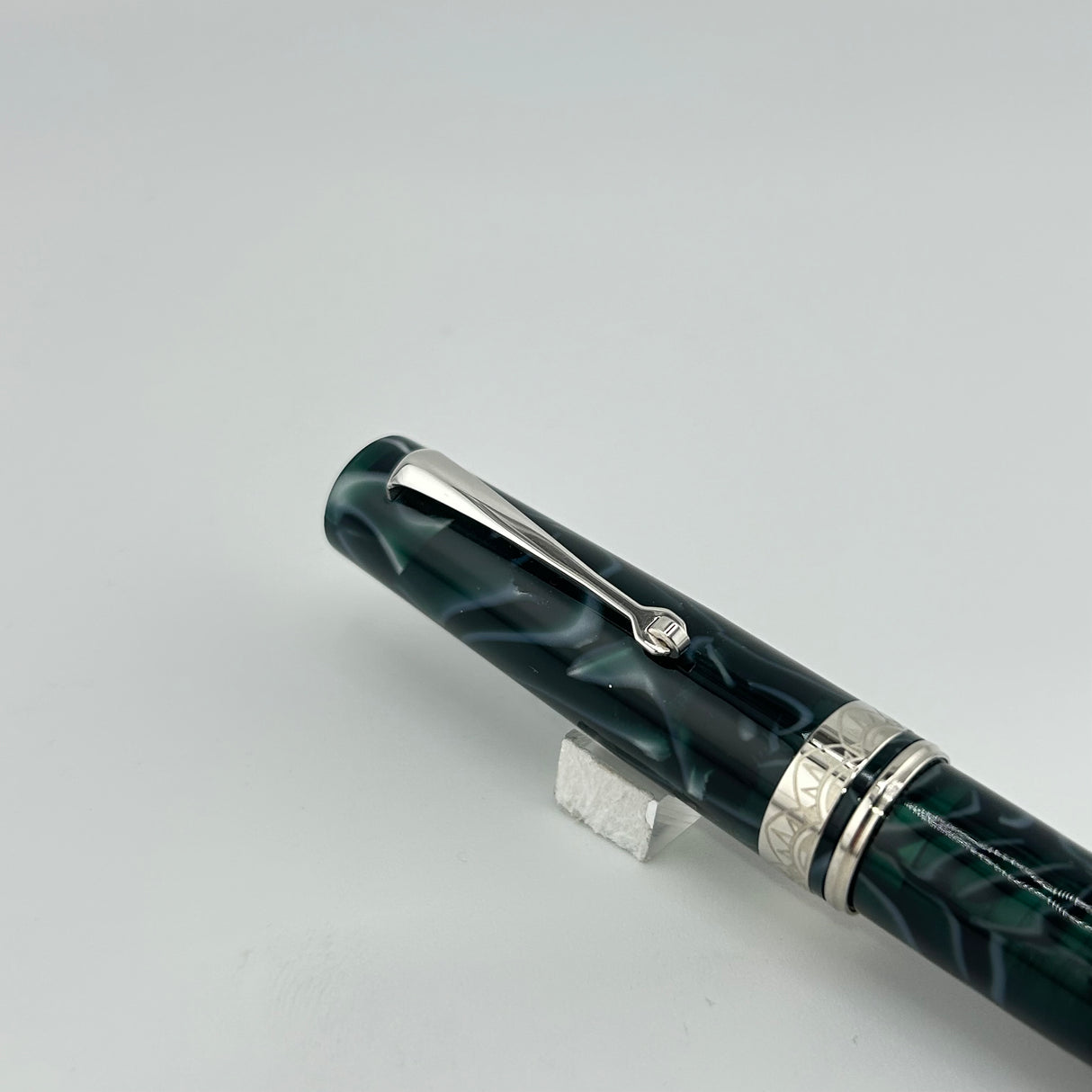 Armando Simoni Club Bologna Medio Green Lagoon Gold Nib 14K - Fountain Pen
