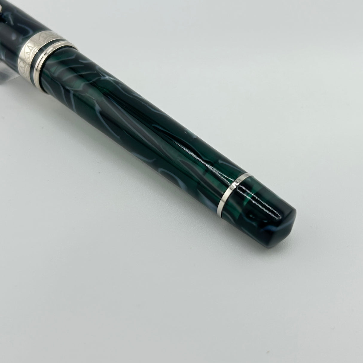 Armando Simoni Club Bologna Medio Green Lagoon Gold Nib 14K - Fountain Pen