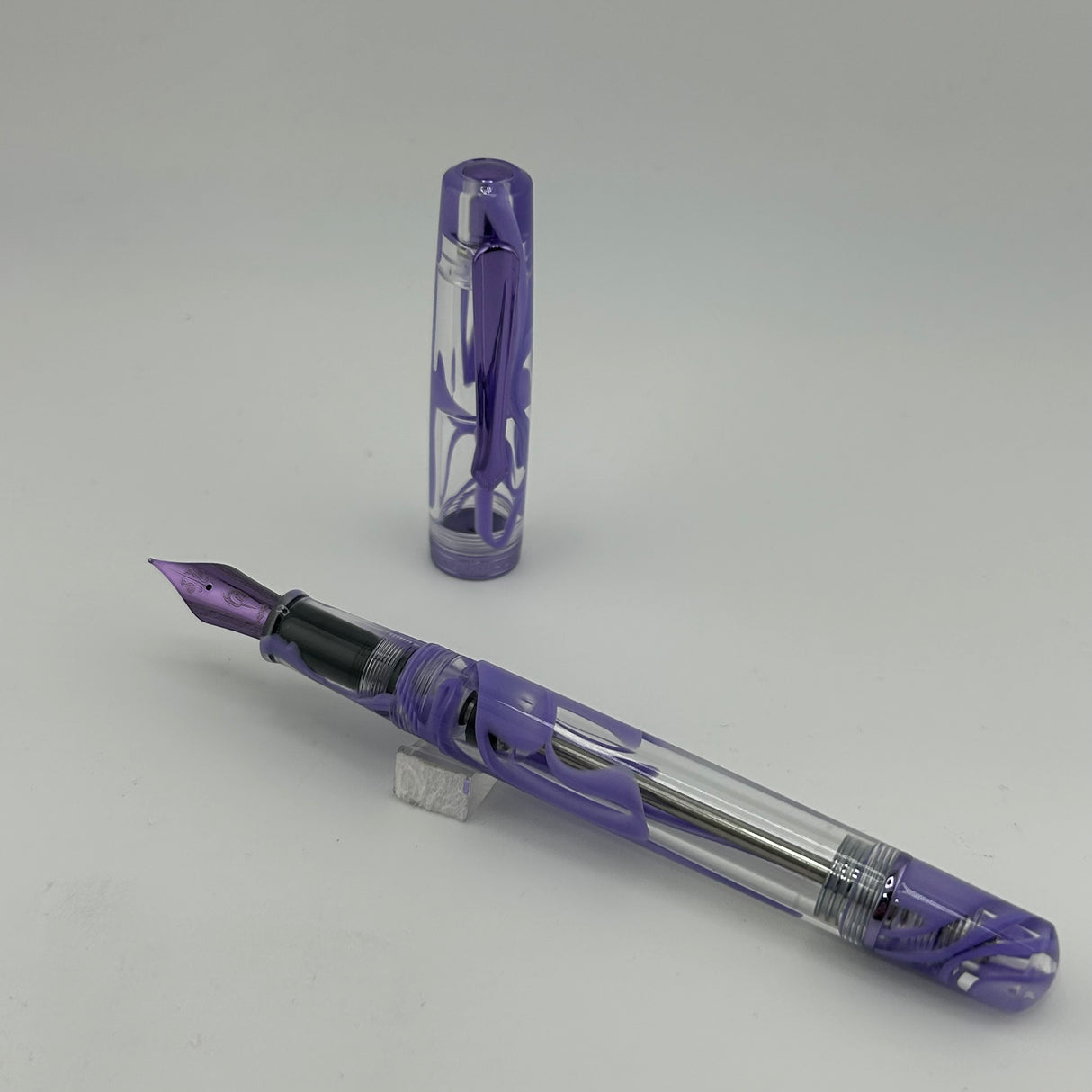 Nahvalur Original Plus Fountain Pen Lavender Tetra - Fountain Pen