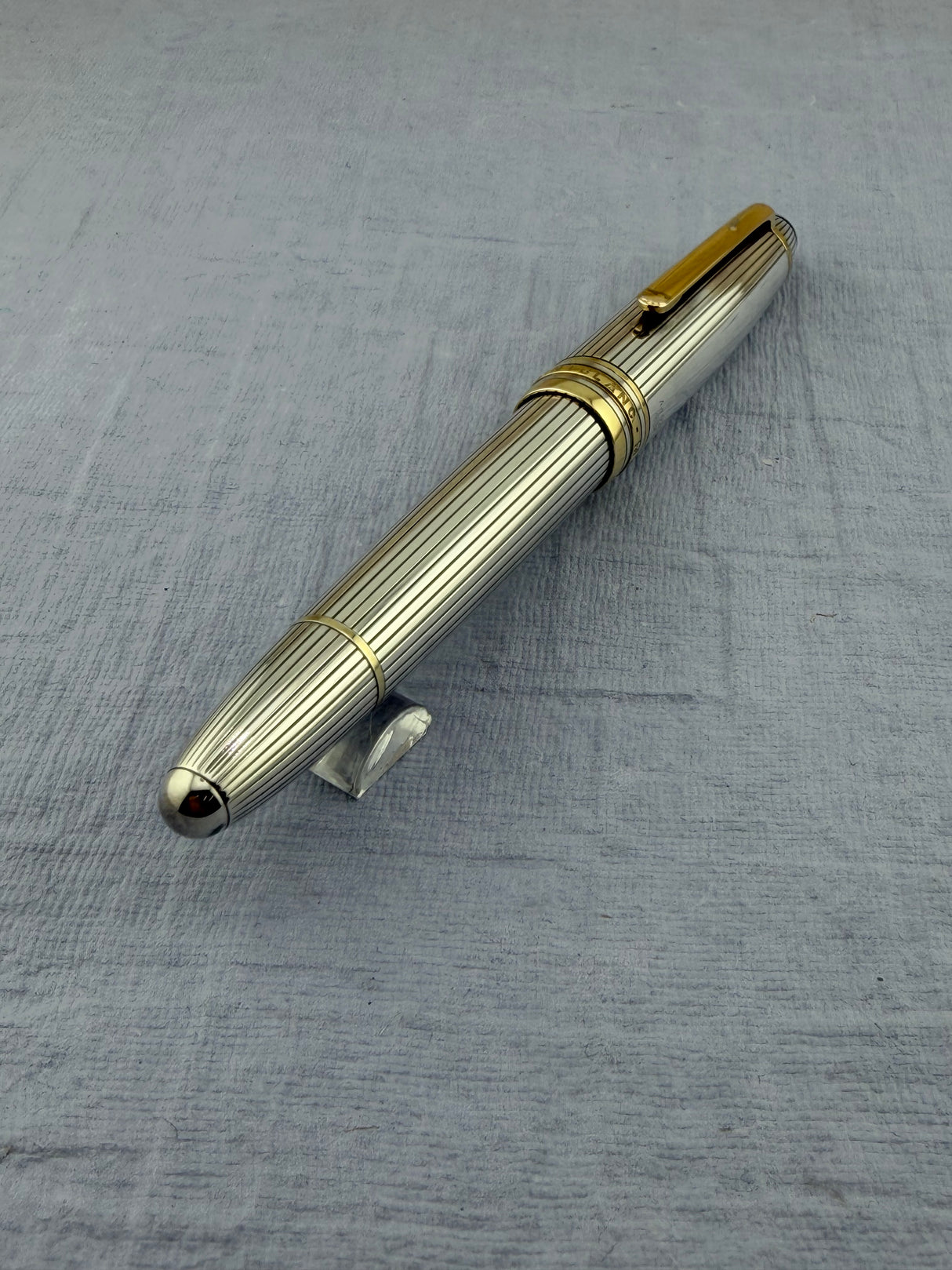 Montblanc Meisterstuck 146 Solitaire Le Grand Sterling Silver 925 - Fountain Pen