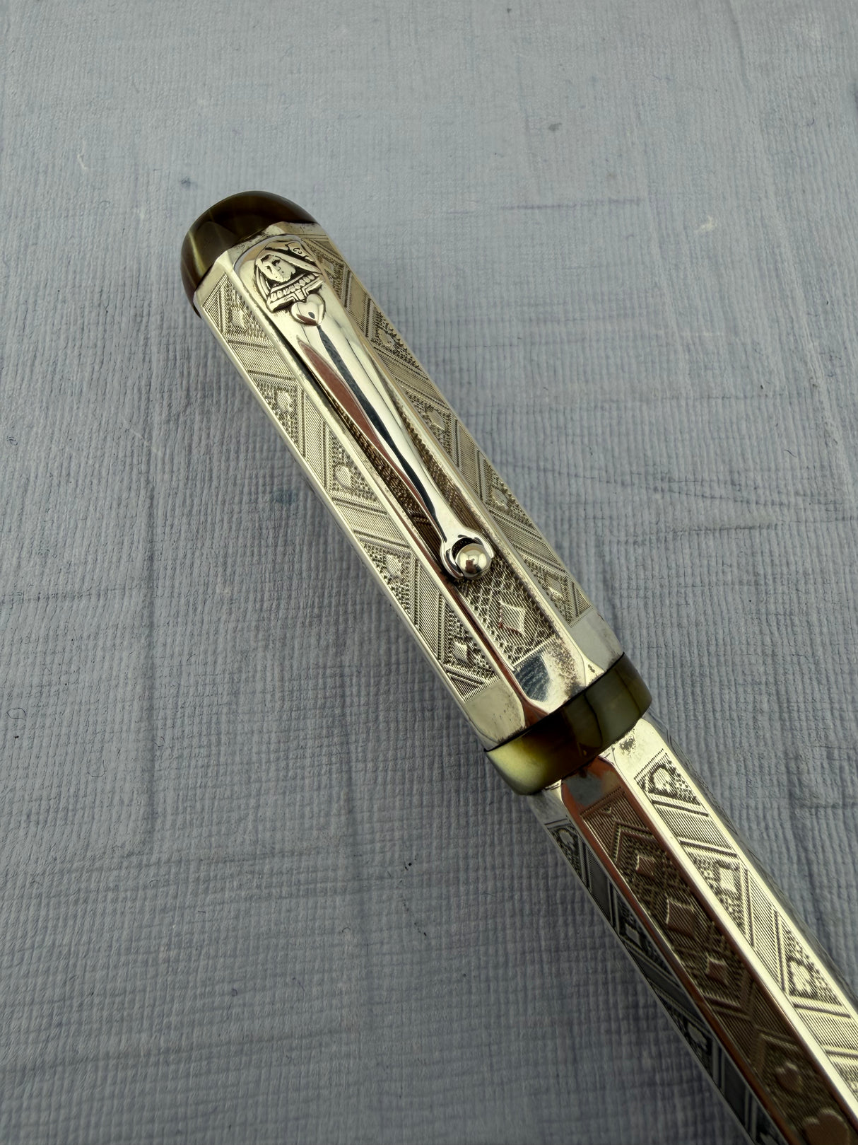 Montegrappa The Queen of Hearts 1999 Annual Edition Sterling Silver 925 - Rollerball Pen