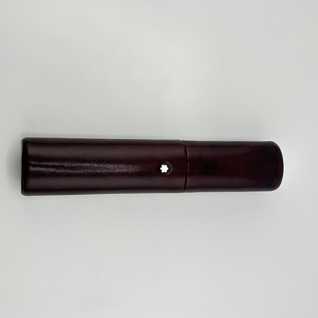 Montblanc Pen Tube - Black leather