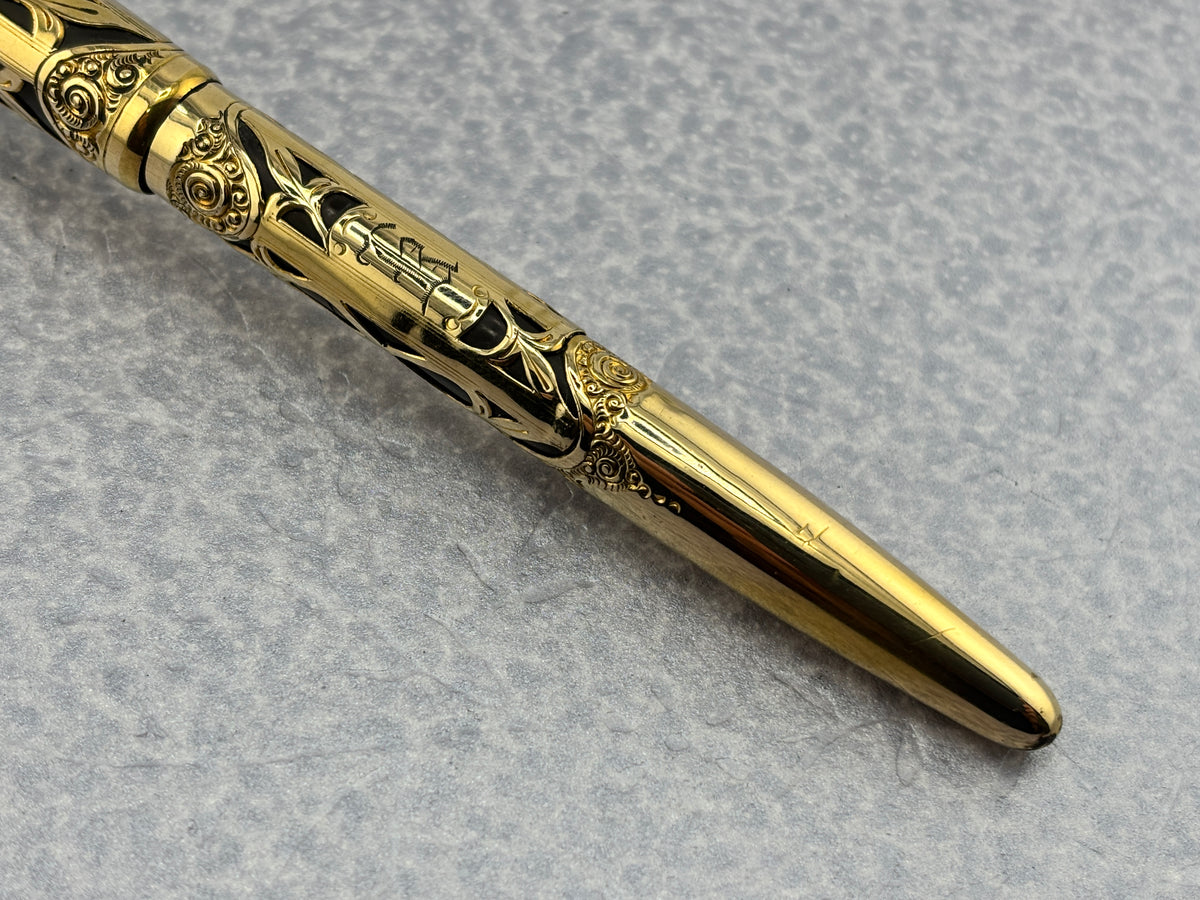 Weidlich Cincinatti Ohio Taper Barrel - Overlays cap and Barrel - Fountain Pen