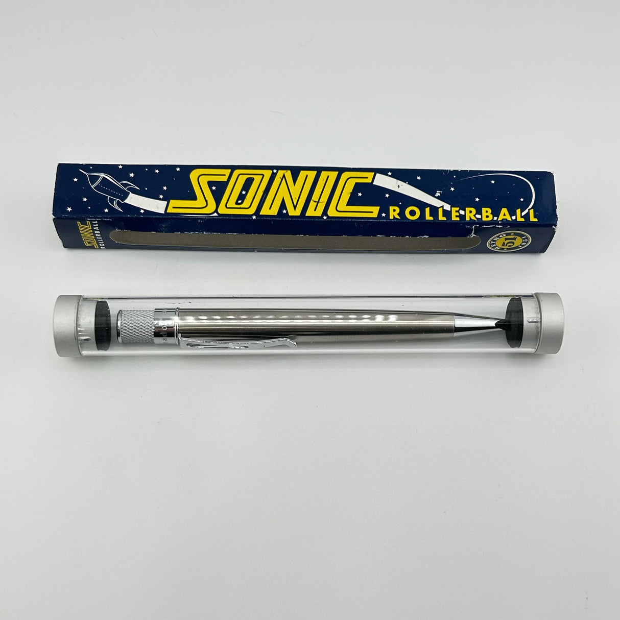 Retro 51 Tornado Sonic Rollerball Silver Gun - Roller Ball