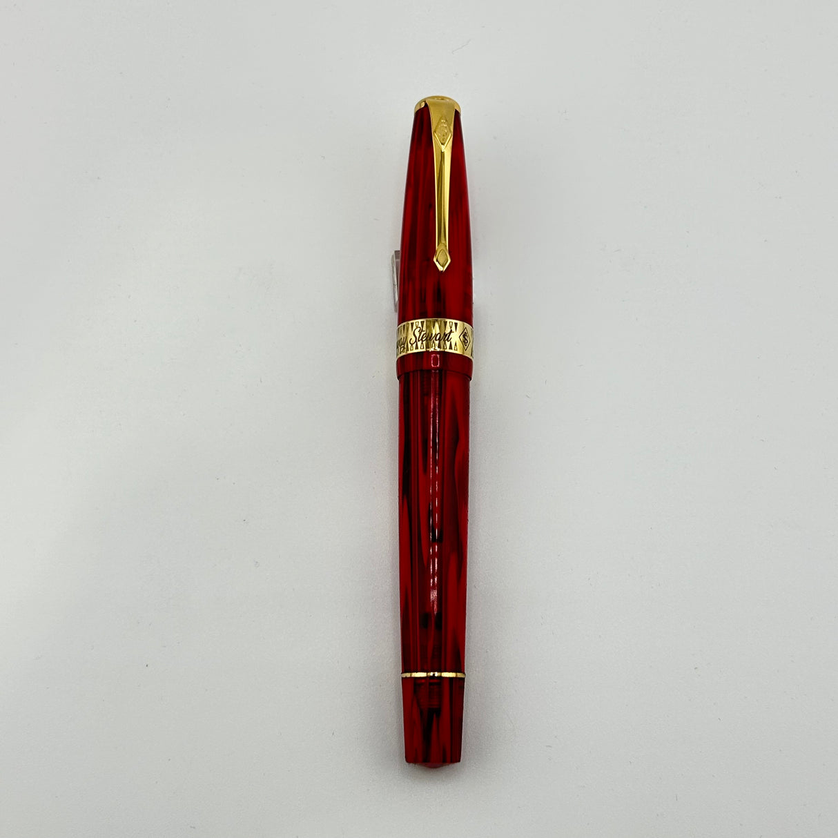 Conway Stewart Model 100 red FIRE - Fountain Pen