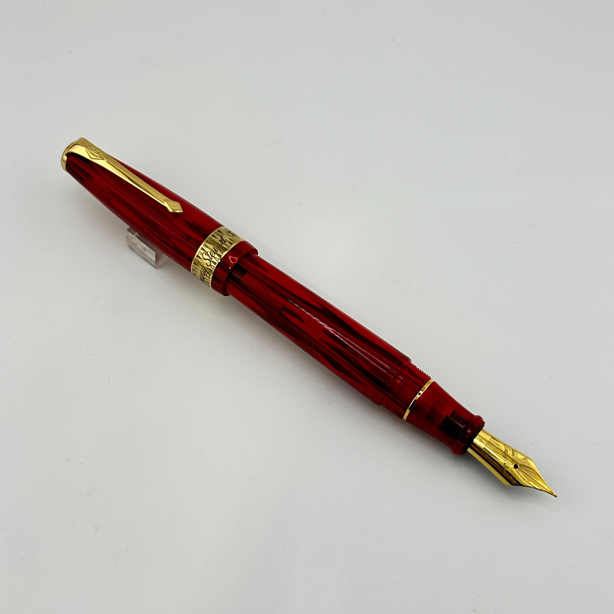 Conway Stewart Model 100 red FIRE - Fountain Pen